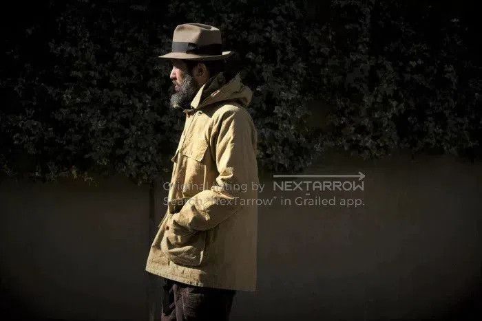 Freewheelers military canvas hooded windbreaker coat. Size US L / EU 52-54 / 3 - 2 Thumbnail