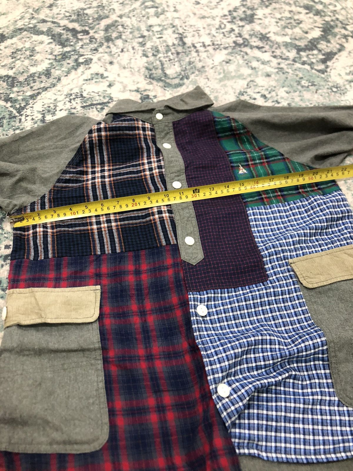 go slow caravan FW2020 ' Go Slow Caravan ' 5 Cut Layered Double Big Pocket Size US L / EU 52-54 / 3 - 10 Thumbnail