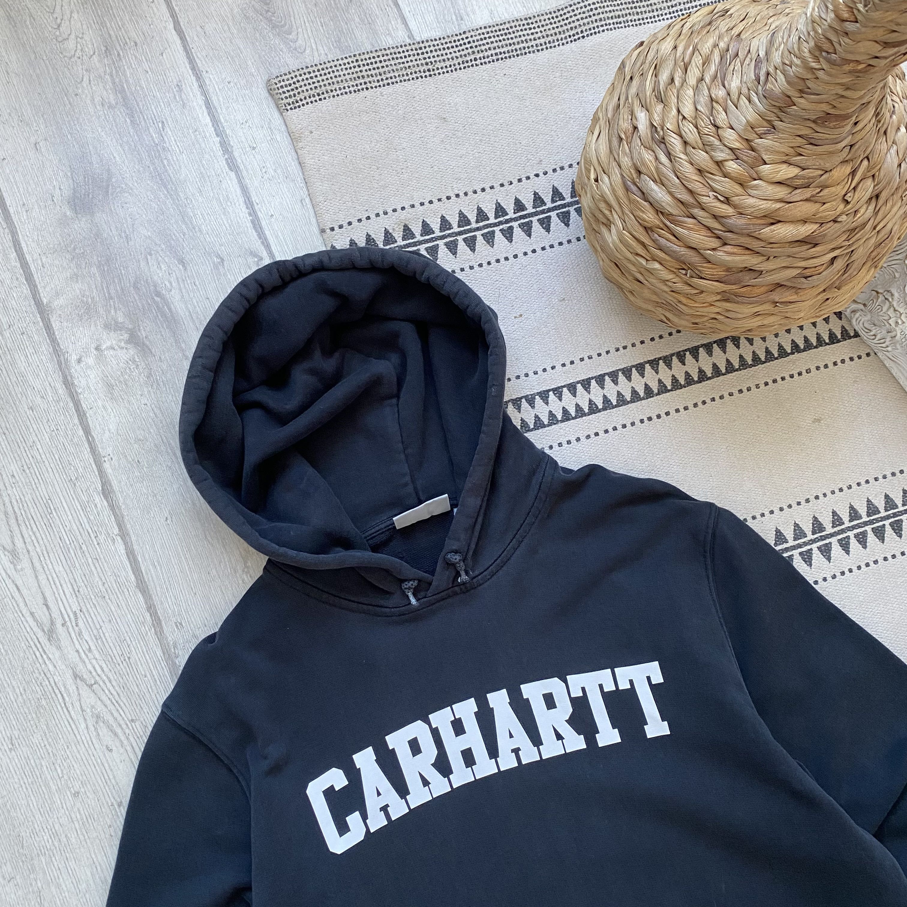 Carhartt Wip Distressed Carhartt Hoodie Vintage centr logo Size US M / EU 48-50 / 2 - 3 Thumbnail