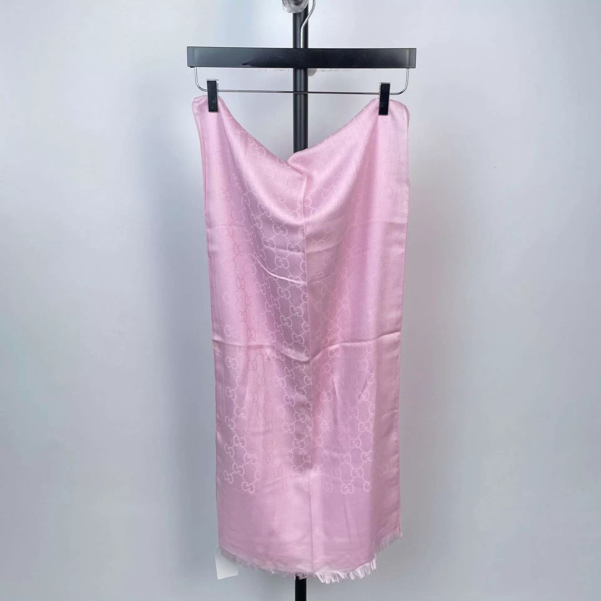 Gucci Gucci pink scarf 260209TXYHQ03 Size ONE SIZE - 1 Thumbnail