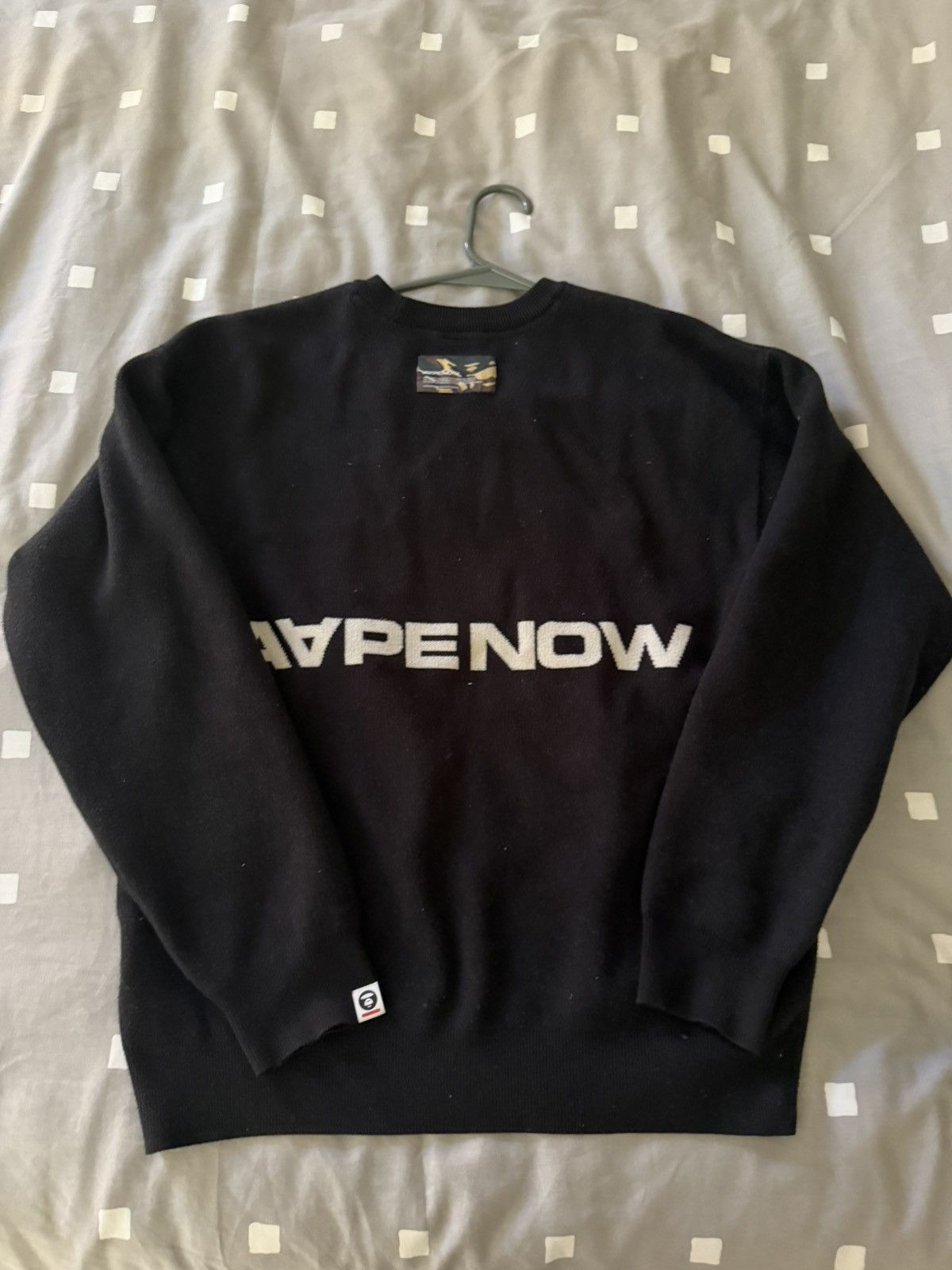 Aape Aape Sweatshirt Crewneck By Bathing Ape Men Double Sided Size US M / EU 48-50 / 2 - 3 Thumbnail