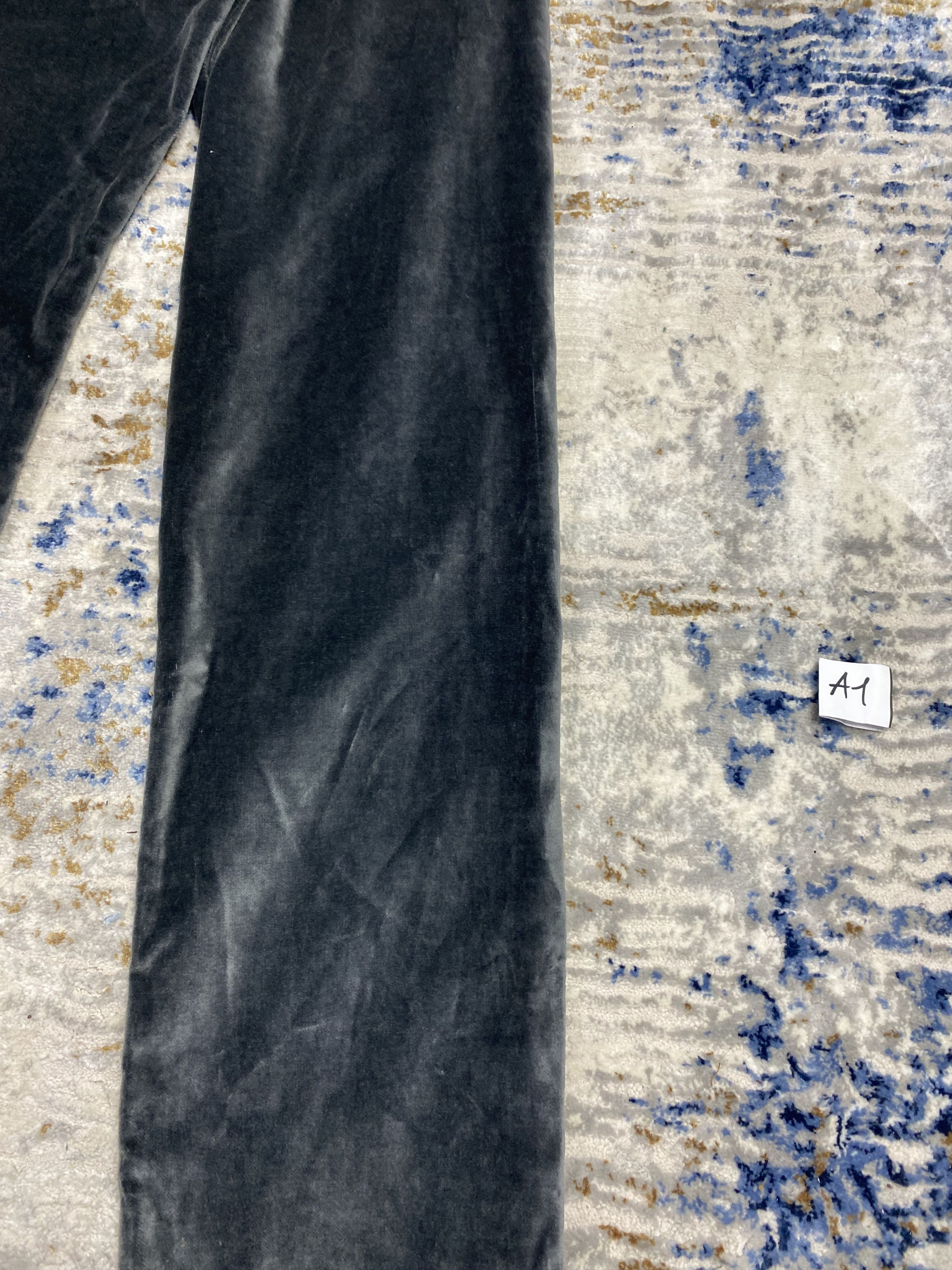 Katharine Hamnett London × Seditionaries KATHARINE HAMNETT VELVET STACKED PANTS Size US 30 / EU 46 - 10 Thumbnail