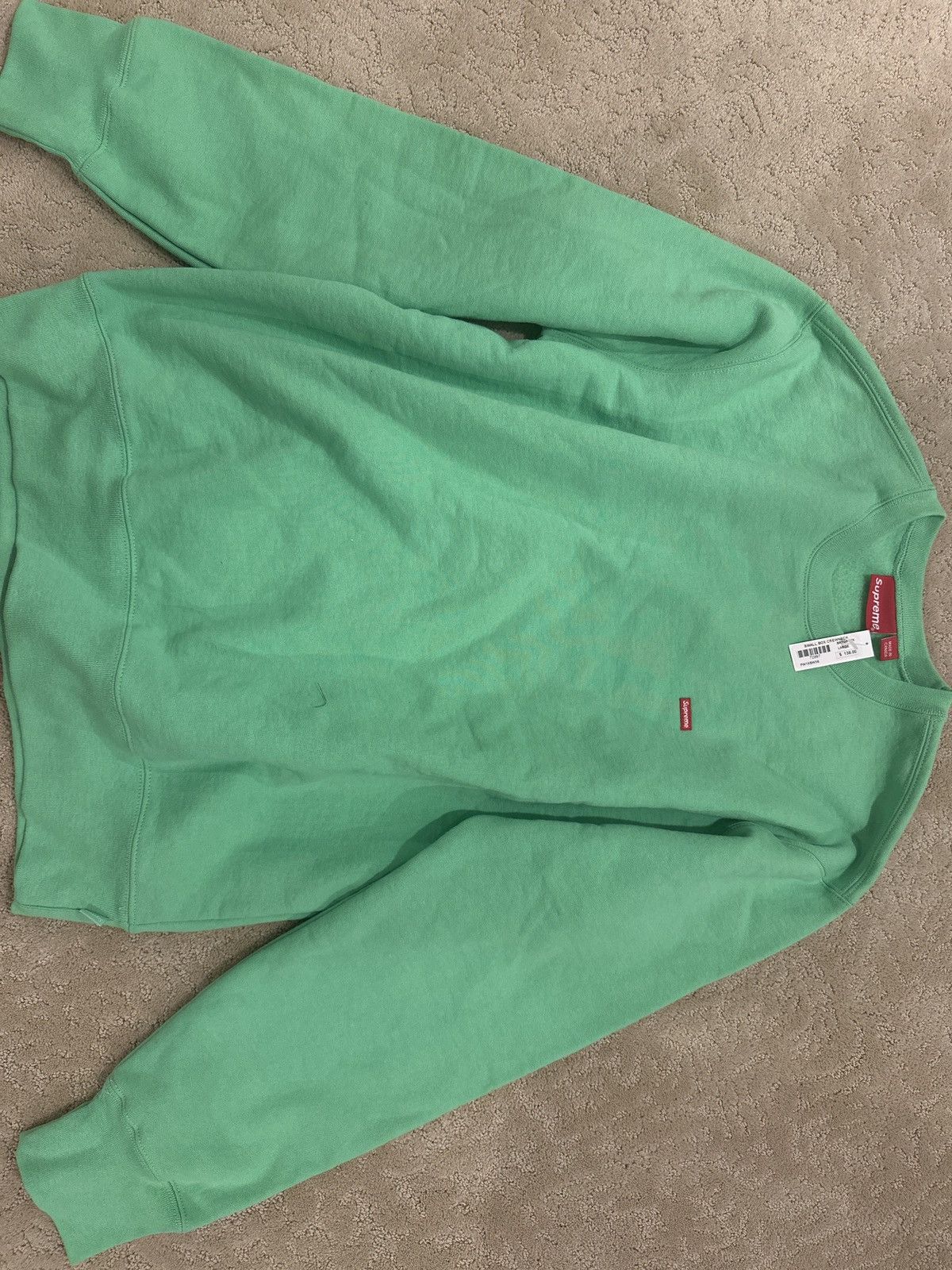 Supreme Supreme Small Box Crewneck Size US L / EU 52-54 / 3 - 6 Thumbnail