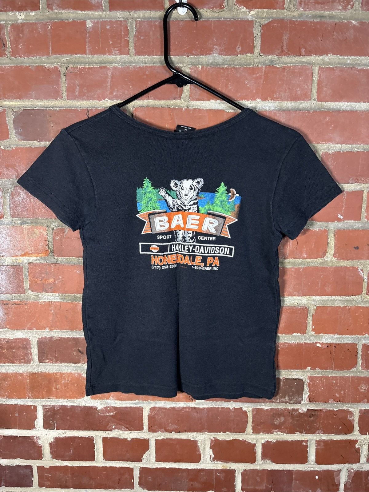 Harley Davidson Vintage 1995 Harley Davidson Shirt USA Honesdale, PA Medium Size M / US 6-8 / IT 42-44 - 6 Thumbnail