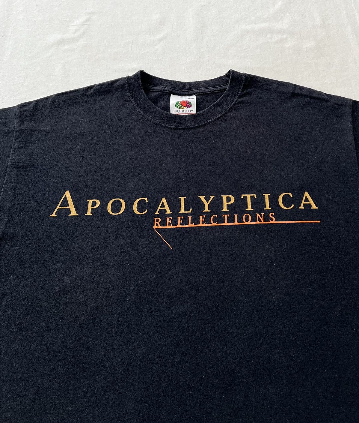 Band Tees Vintage 2000s Apocalyptica Reflections Black T-shirt Size US M / EU 48-50 / 2 - 5 Thumbnail