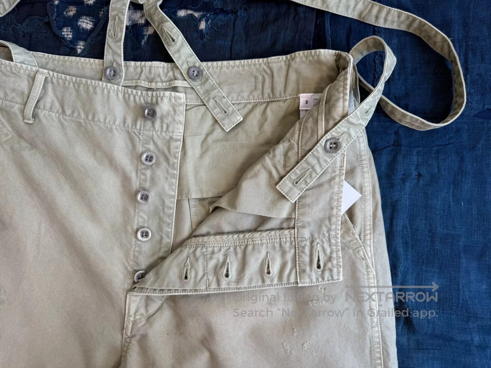 Visvim visvim alper braces chino pants in green. Size US 38 / EU 54 - 7 Thumbnail