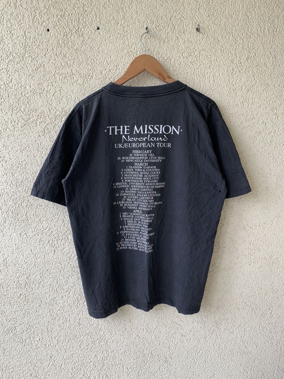 Band Tees × Vintage vintage The Mission band t shirt 1995 like Sisters Size US XL / EU 56 / 4 - 3 Thumbnail