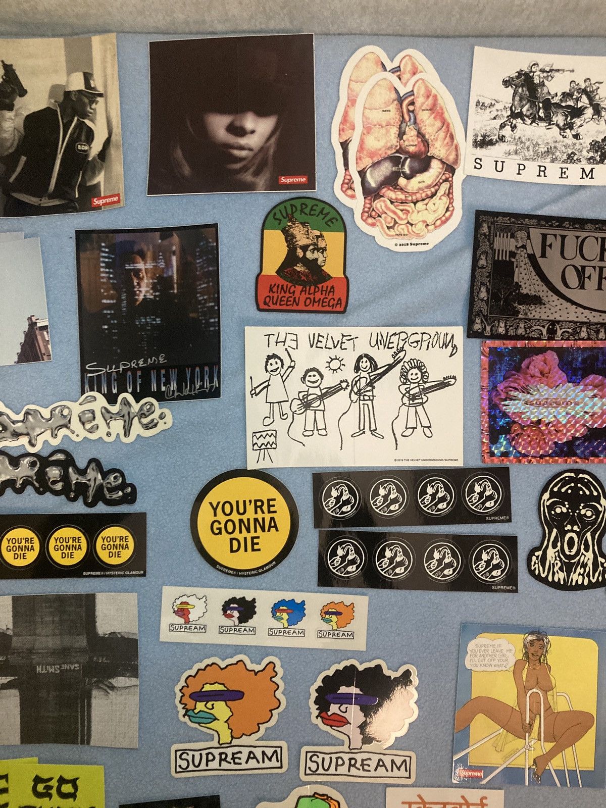 Band Tees × Supreme Supreme Sticker Lot 120+ Size ONE SIZE - 4 Thumbnail