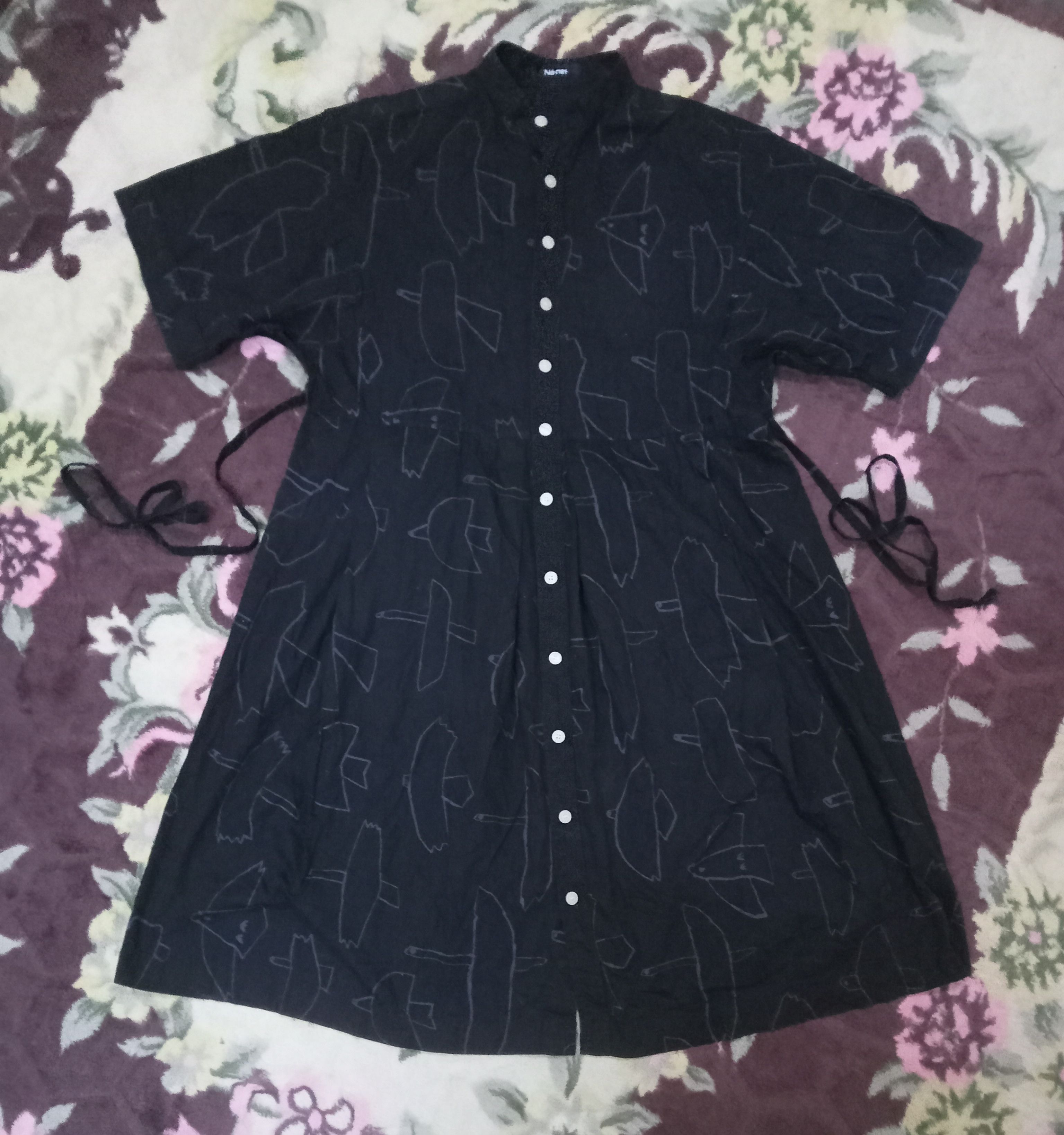 Issey Miyake × Ne-Net Ne Net Issey Miyake Oversized blouses Size XS / US 0-2 / IT 36-38 - 1 Thumbnail