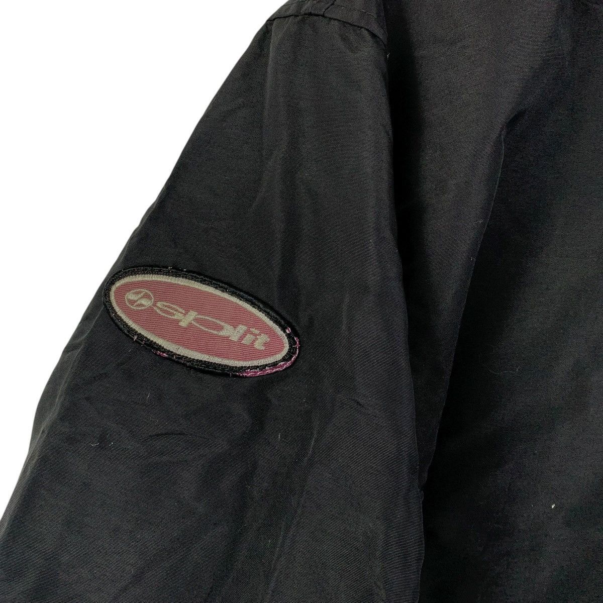 Split Vintage SPLIT 5000 Black Nylon Jacket Made in USA Red Yellow Size US XS / EU 42 / 0 - 7 Thumbnail