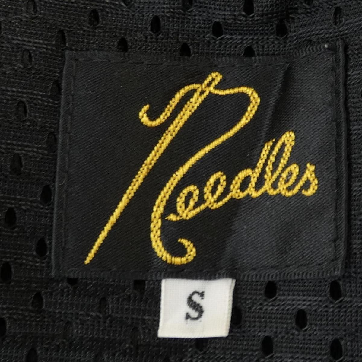 Needles Sweat Pants Side Tape Logo Polyester Black Size US 30 / EU 46 - 4 Thumbnail