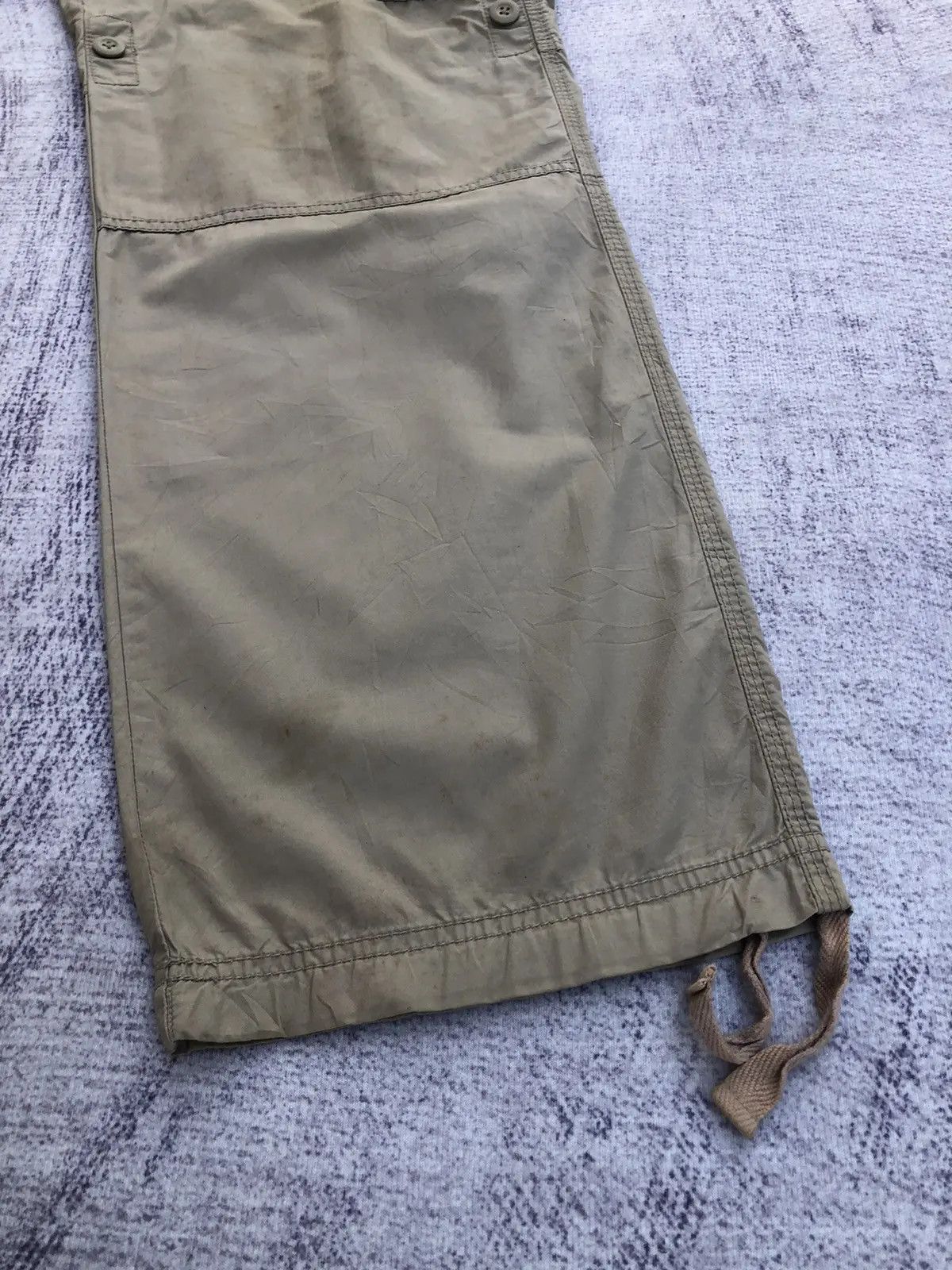 Japanese Brand Faded Cargo Pants Multipocket Tactical Utility W38xL42.5 Size US 33 - 4 Thumbnail