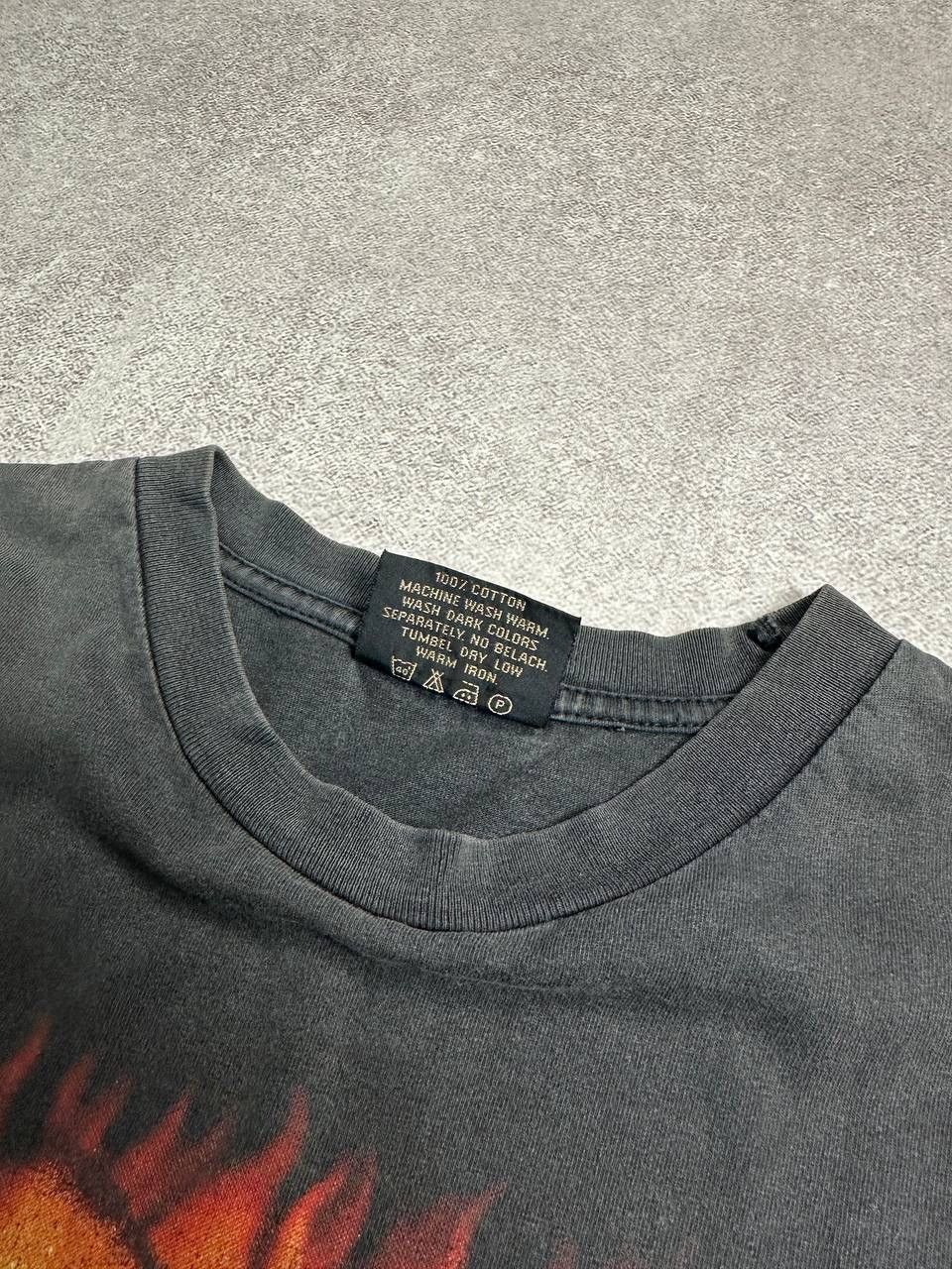 Band Tees Iron Cannibal Choppers T Shirt 2001s Lincoln Vintage Merch Size US XL / EU 56 / 4 - 8 Thumbnail