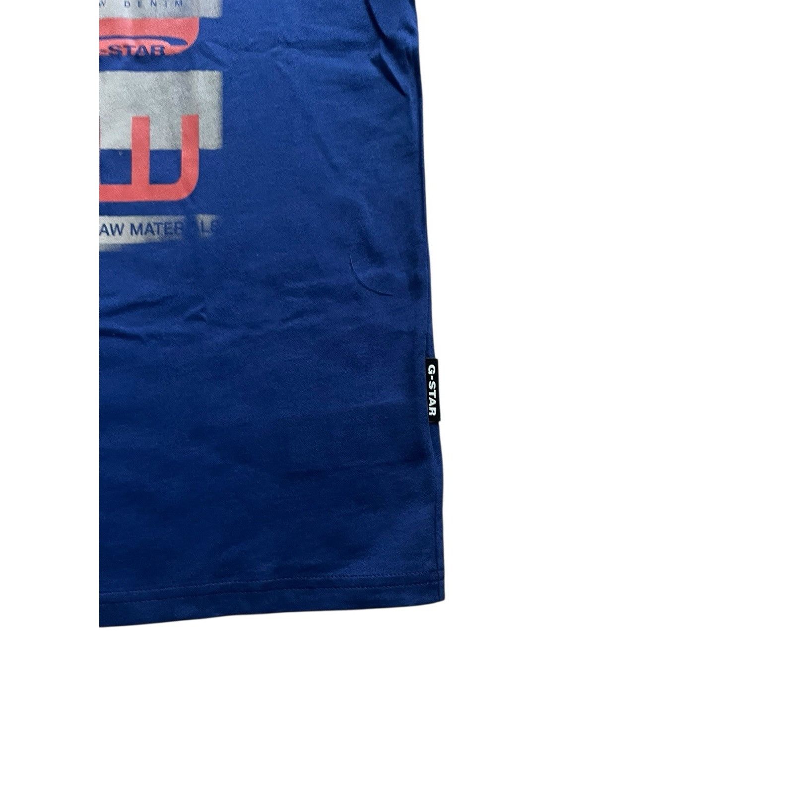 G-Star G-Star Raw Mens Faded Burger T-Shirt Bullpen Blue Size 2XL Size US XXL / EU 58 / 5 - 4 Thumbnail