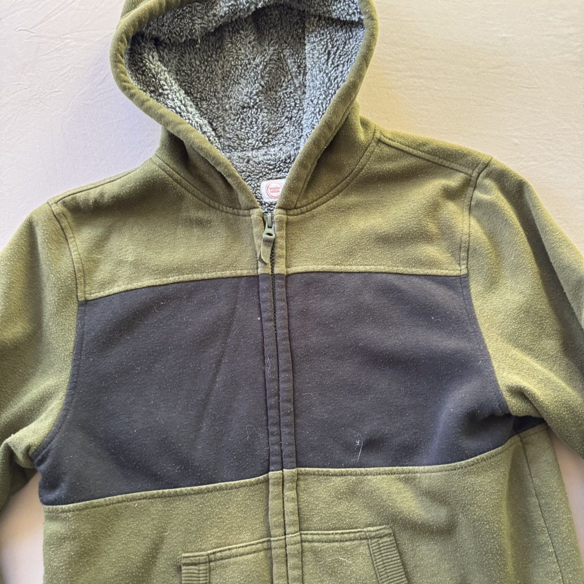 Other Y2K Grunge Sherpa Lined Hoodie Size US XS / EU 42 / 0 - 3 Thumbnail