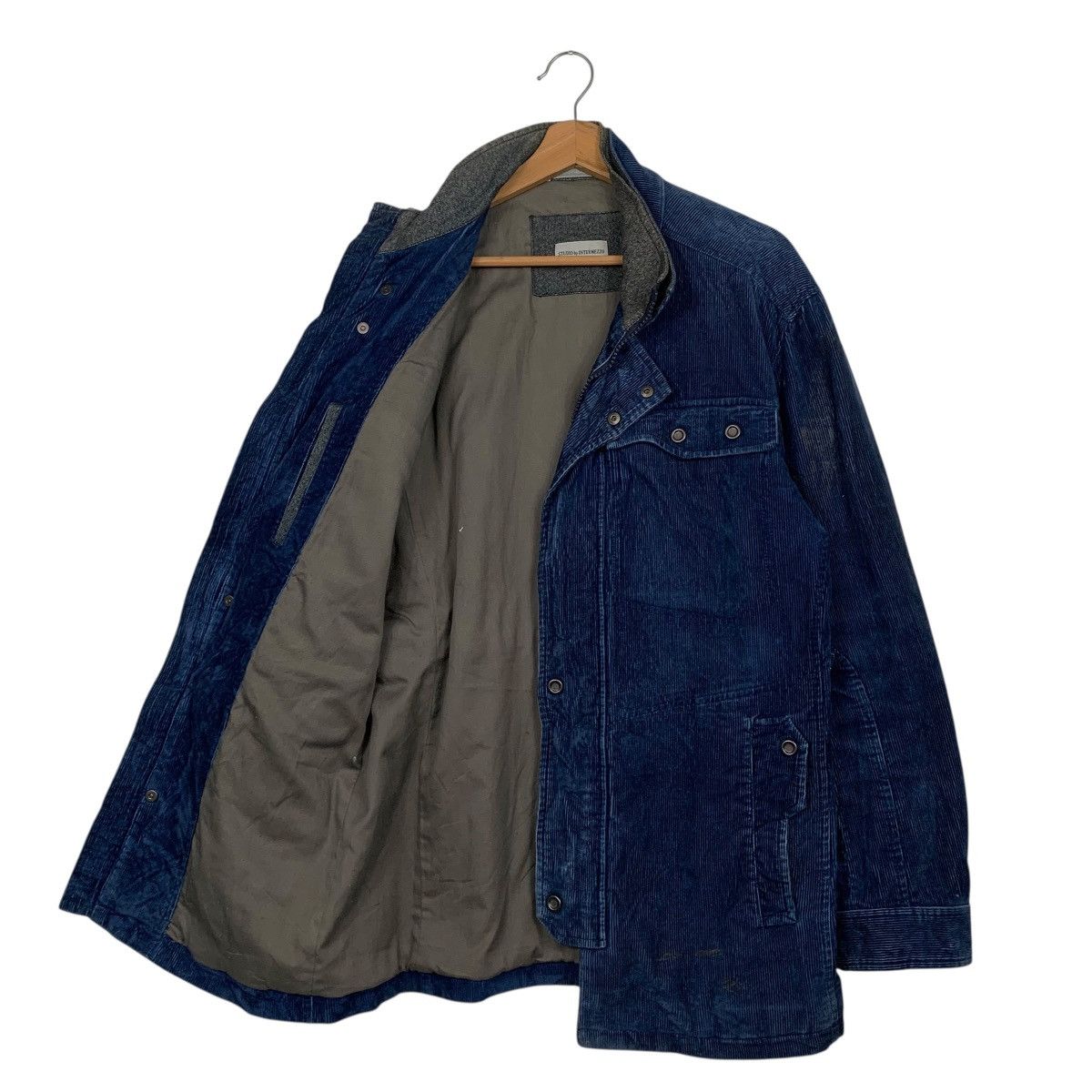 Japanese Brand Studio By Intermezzo Corduroy Jacket Size US L / EU 52-54 / 3 - 9 Thumbnail
