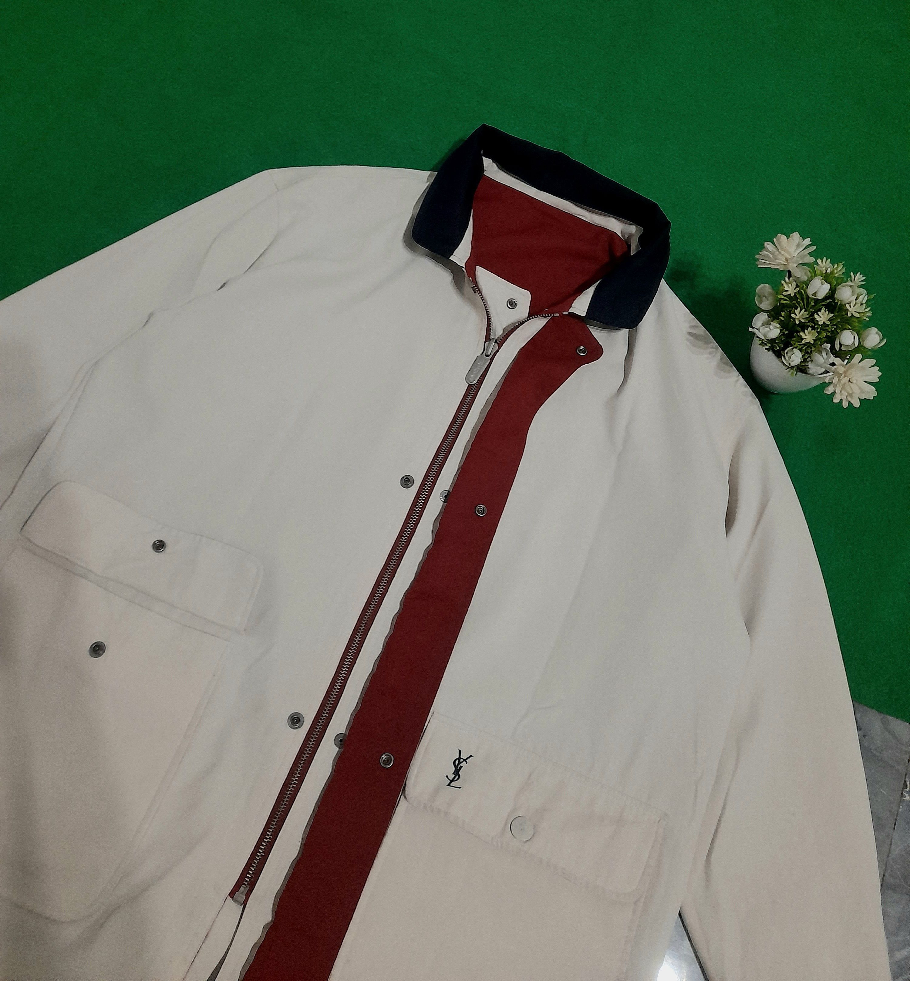 Yves Saint Laurent Vintage Yves Saint Laurent Jacket YSL Jacket Size US L / EU 52-54 / 3 - 9 Thumbnail