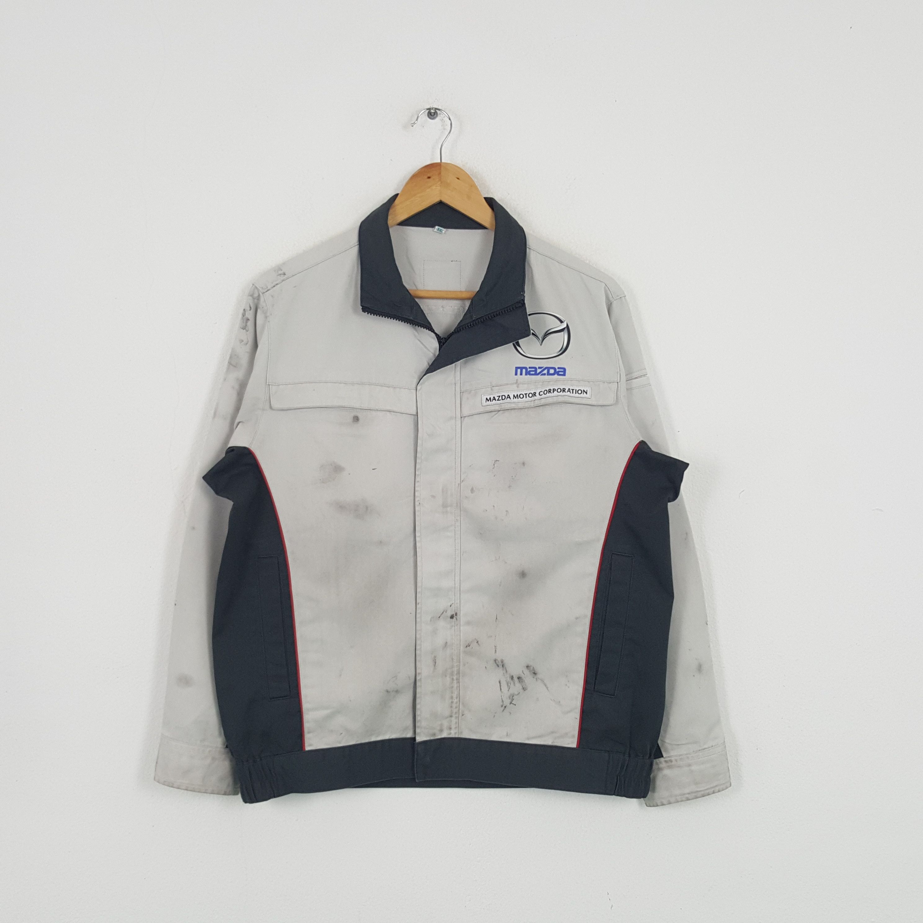 Japanese Brand × Vintage Vintage Mazda Japanese Rally Team Worker Jacket Size US L / EU 52-54 / 3 - 3 Thumbnail
