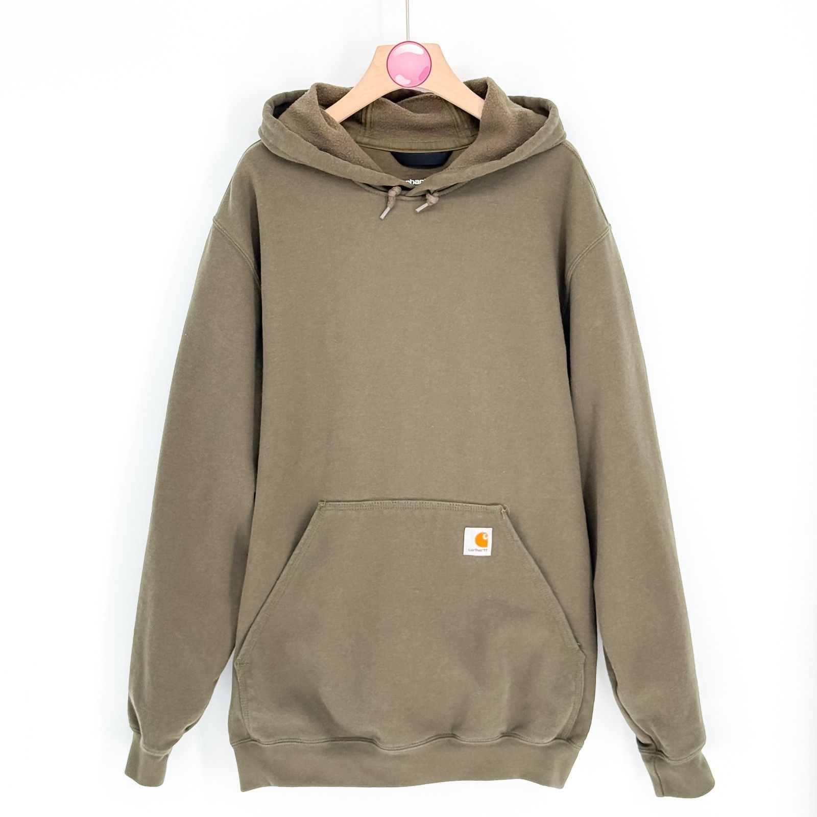 Carhartt Carhartt Midweight Hoodie Olive Green Sweatshirt Loose Fit H Size US M / EU 48-50 / 2 - 1 Thumbnail