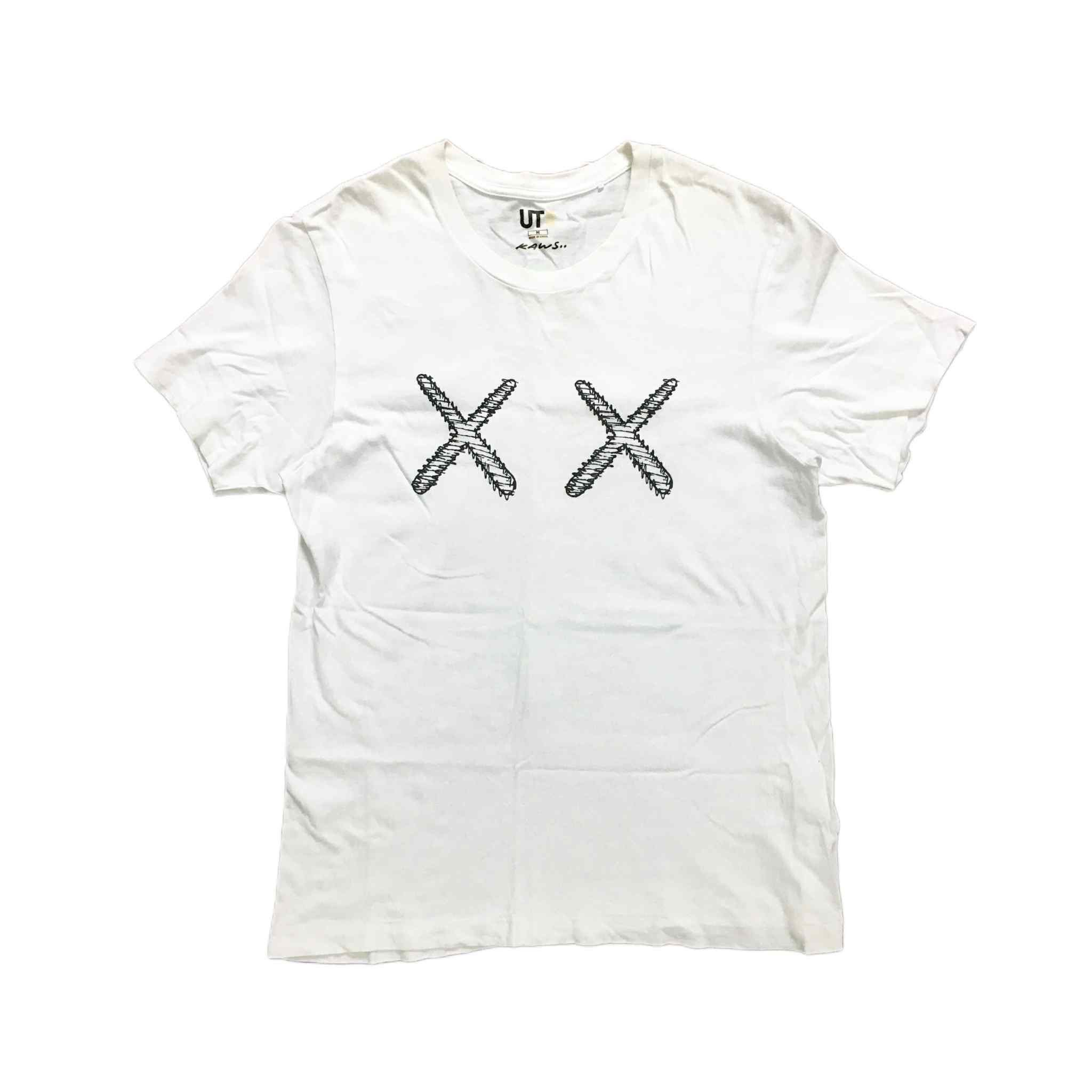 Kaws × Uniqlo Kaws x Uniqlo Green Skeleton T-shirt Size US M / EU 48-50 / 2 - 2 Thumbnail