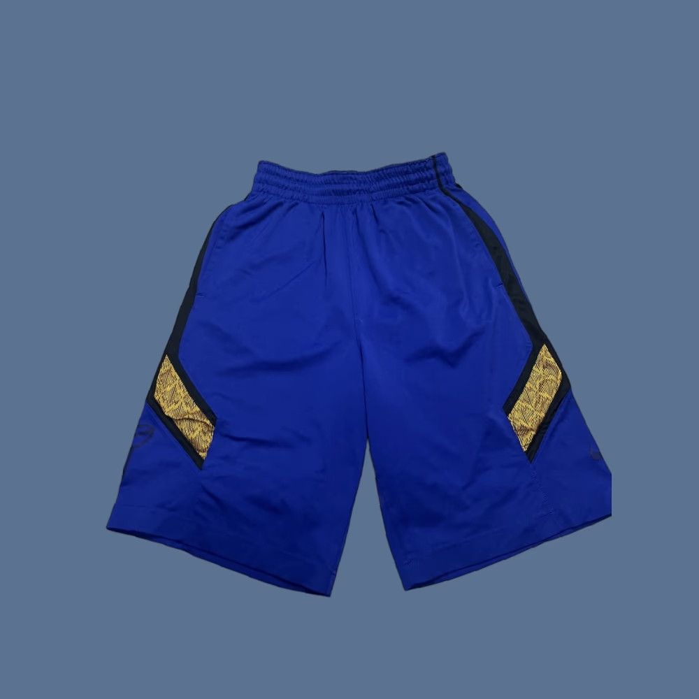 Nike VINTAGE Nike Kobe Bryant Shorts Lakers Purple Yellow Mamba S Mens Sports Size US 29 - 1 Thumbnail