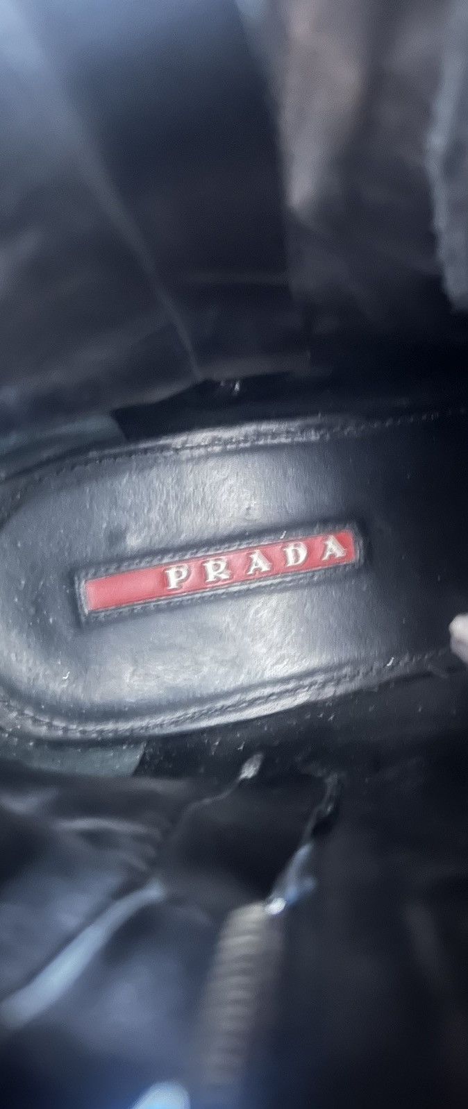 Prada Double Zip Leather Ranger Boots Size US 7.5 / EU 40-41 - 6 Thumbnail