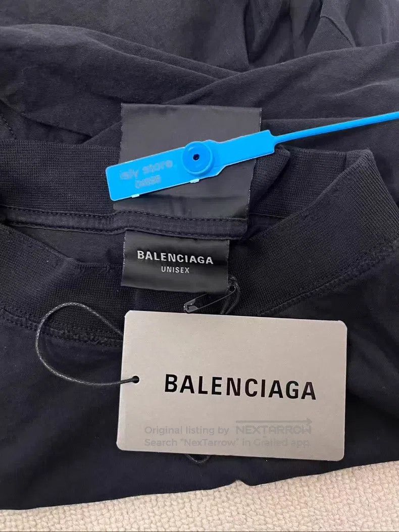 Balenciaga Balenciaga Letter Print Round Neck Short Sleeve T-Shirt Size US M / EU 48-50 / 2 - 5 Thumbnail