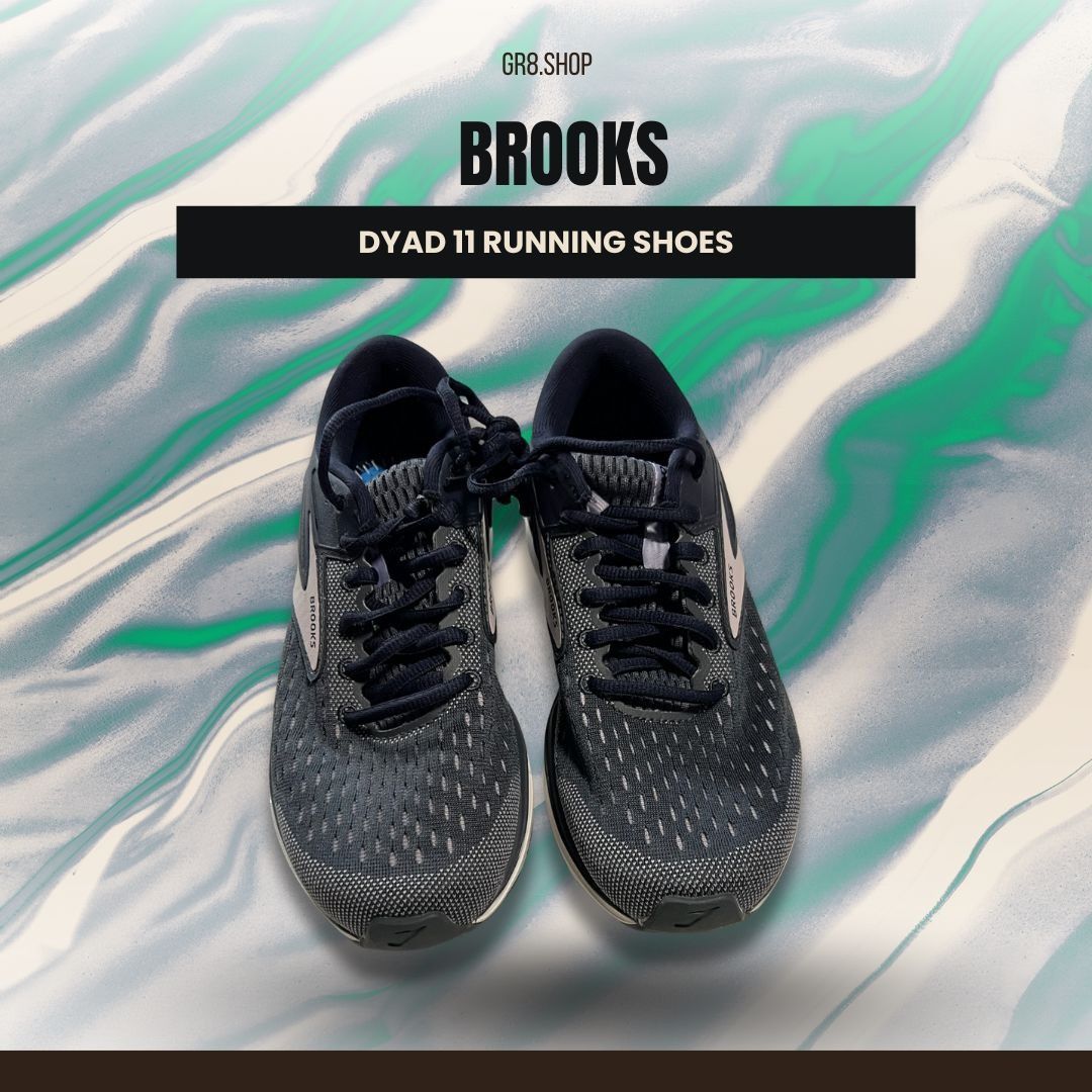 Brooks Brooks Dyad 11 Running Shoes Size 8.5 Black & Gray Lightweig Size US 8.5 / IT 38.5 - 1 Thumbnail