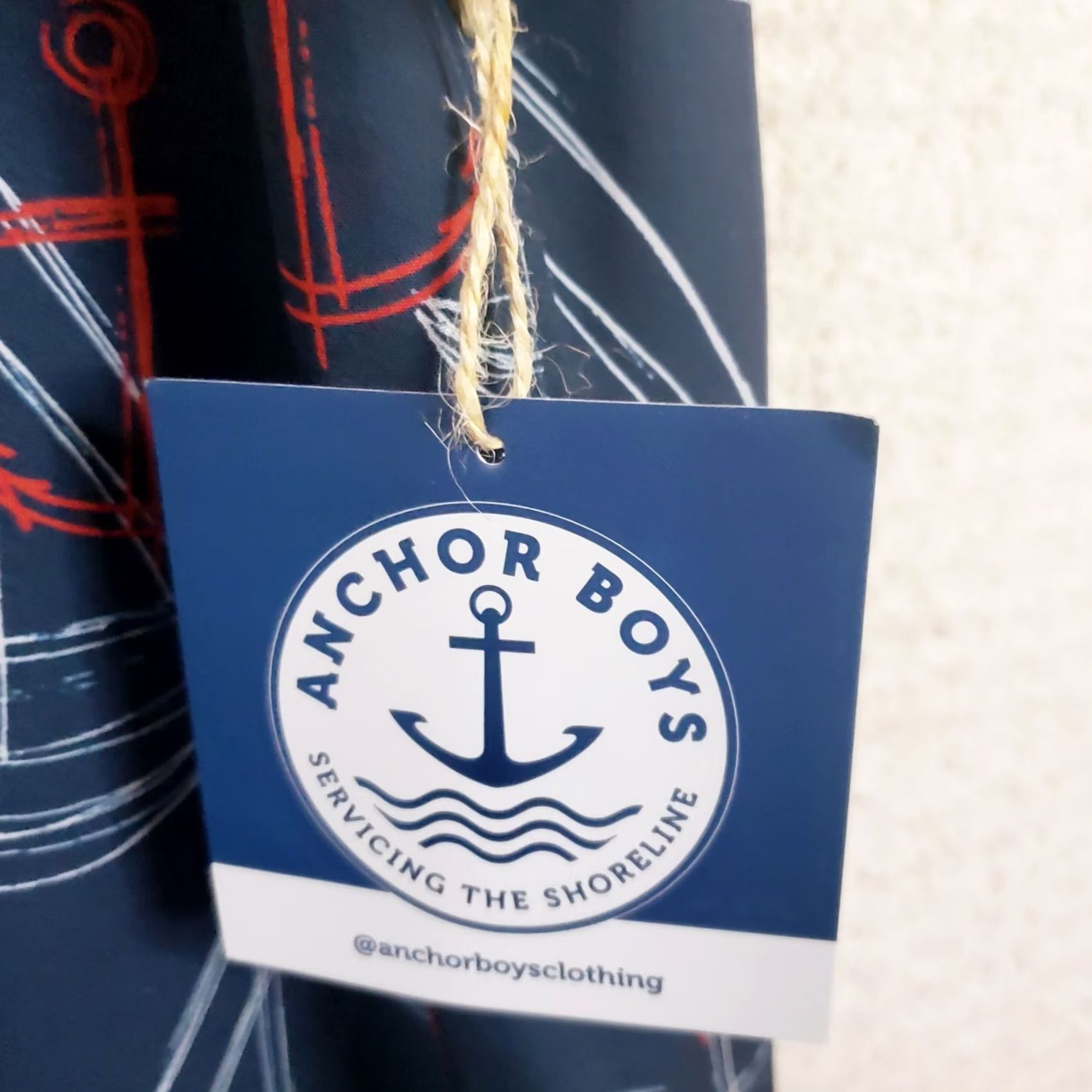 Vintage Anchor Boys Nautical Shirt Mens XL Blue Short Sleeve Casual Button Camp Hawaiian Size US XL / EU 56 / 4 - 7 Thumbnail