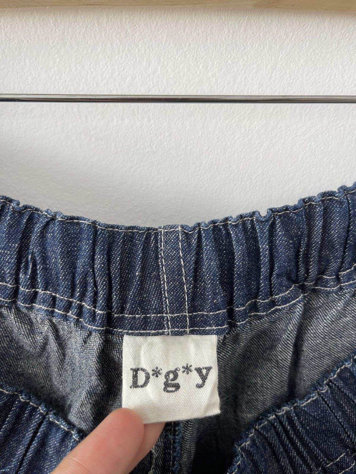 If Six Was Nine Rare Vintage D*G*Y Baggy High Rise Harem Front Pockets Pant Size US 33 - 3 Thumbnail