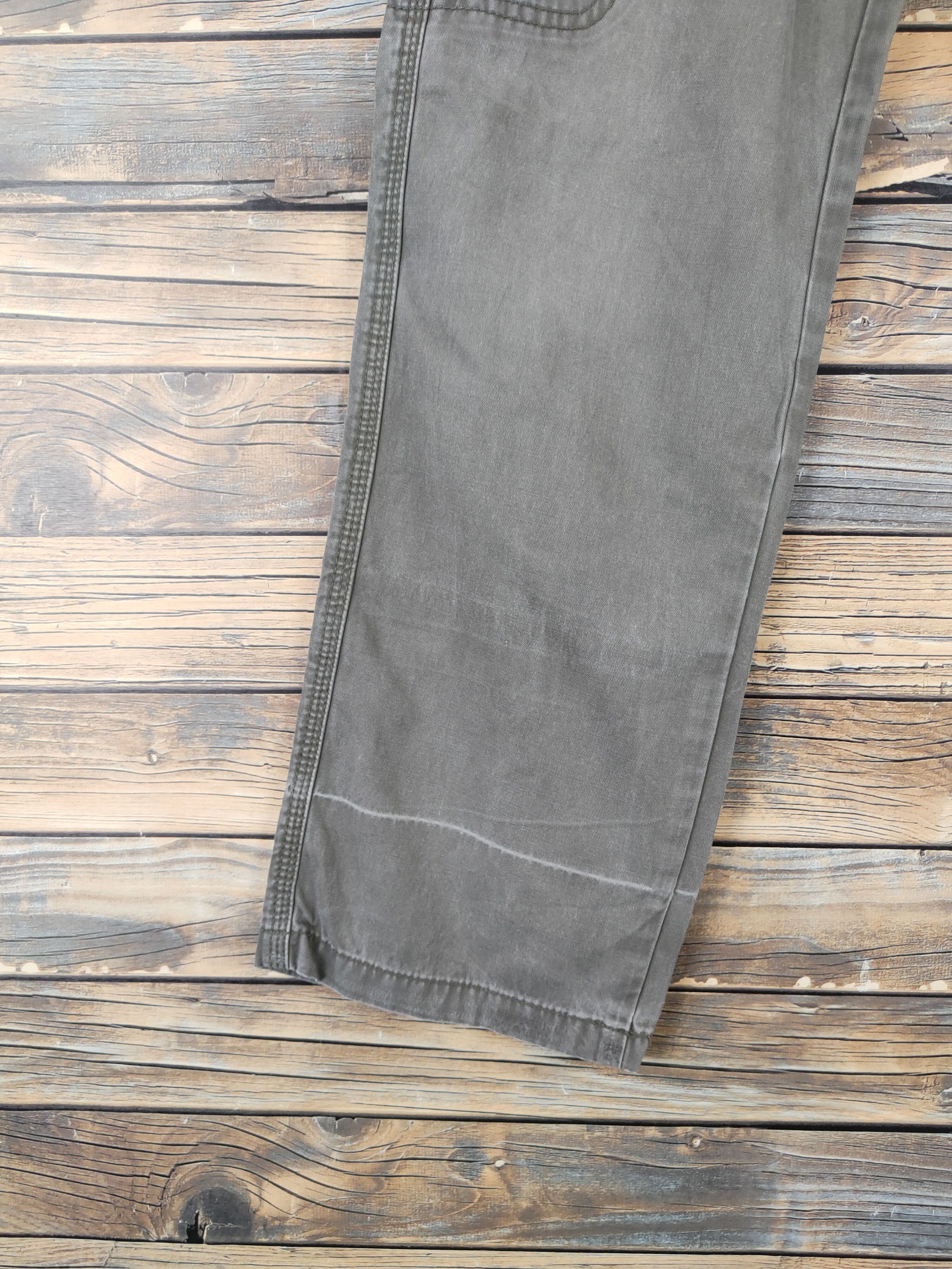 Japanese Brand DL Uniqlo Olive Multipocket Tactical Cargo Pants #508 Size US 26 / EU 42 - 4 Thumbnail