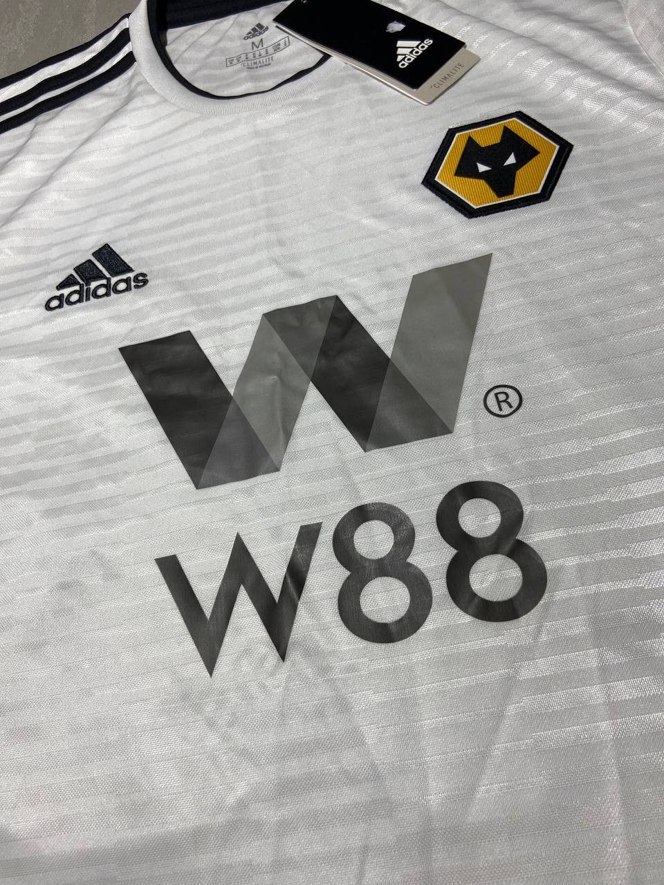 Adidas Adidas Wolverhampton 18/19 Away Jersey Wolves #45 Nigel Size US M / EU 48-50 / 2 - 4 Thumbnail