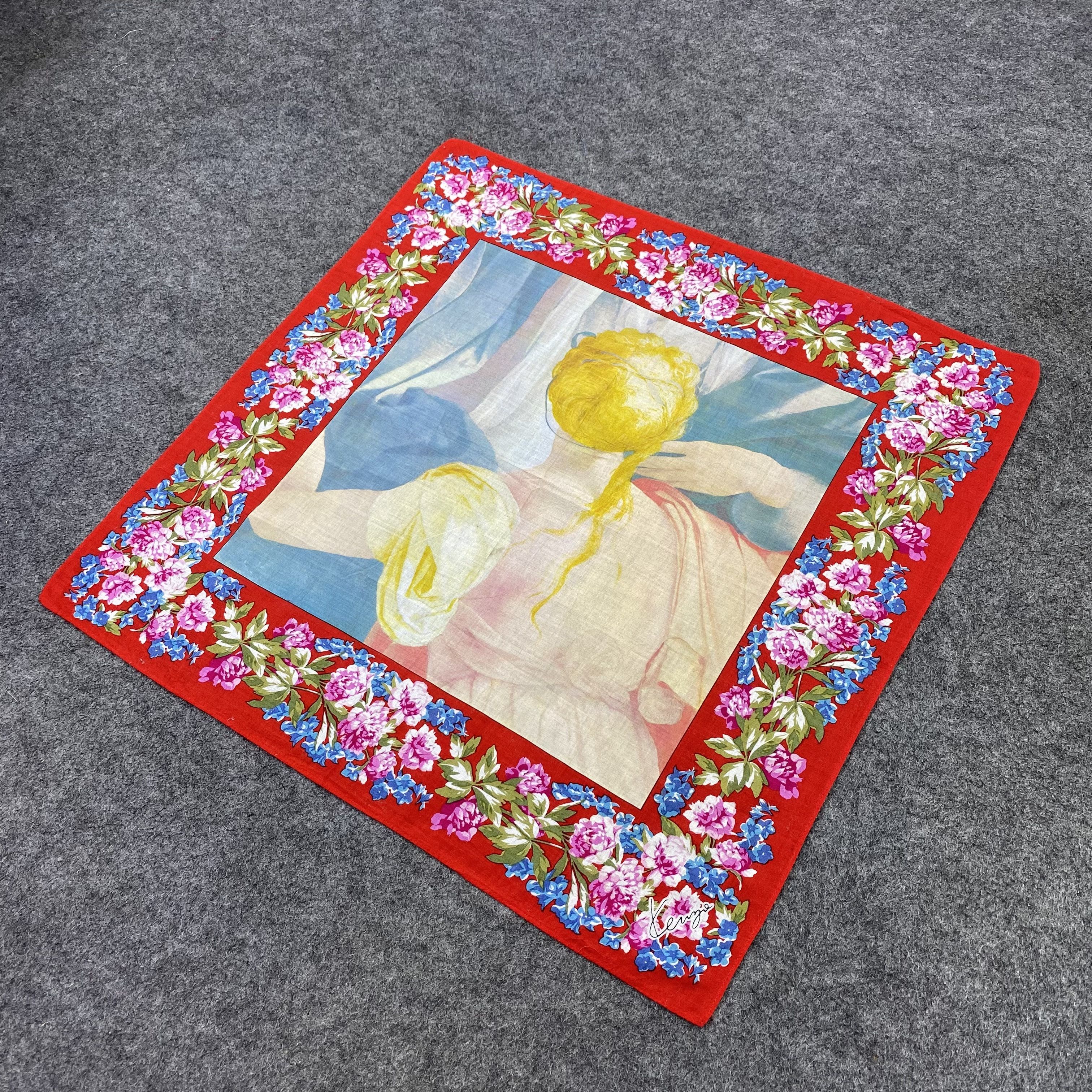 Kenzo Kenzo Handkerchief / Bandana / Neckerchief-B2117 Size ONE SIZE - 4 Thumbnail