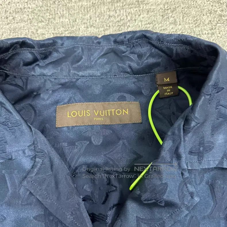Louis Vuitton Louis Vuitton Supreme co-branded full print silk shirt Size US M / EU 48-50 / 2 - 5 Thumbnail
