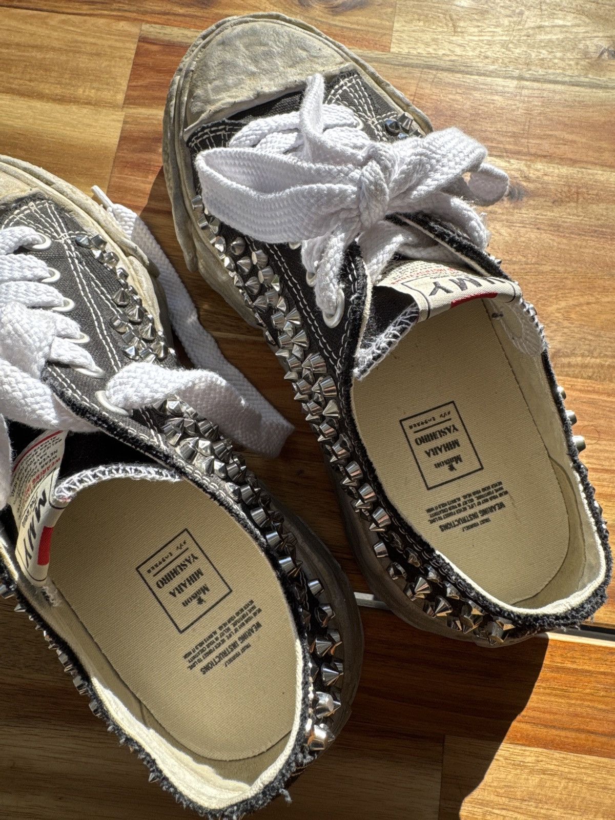 Maison MIHARA YASUHIRO Maison MiharaYasuhiro Studded Peterson Sneakers Size US 8 / EU 41 - 8 Thumbnail