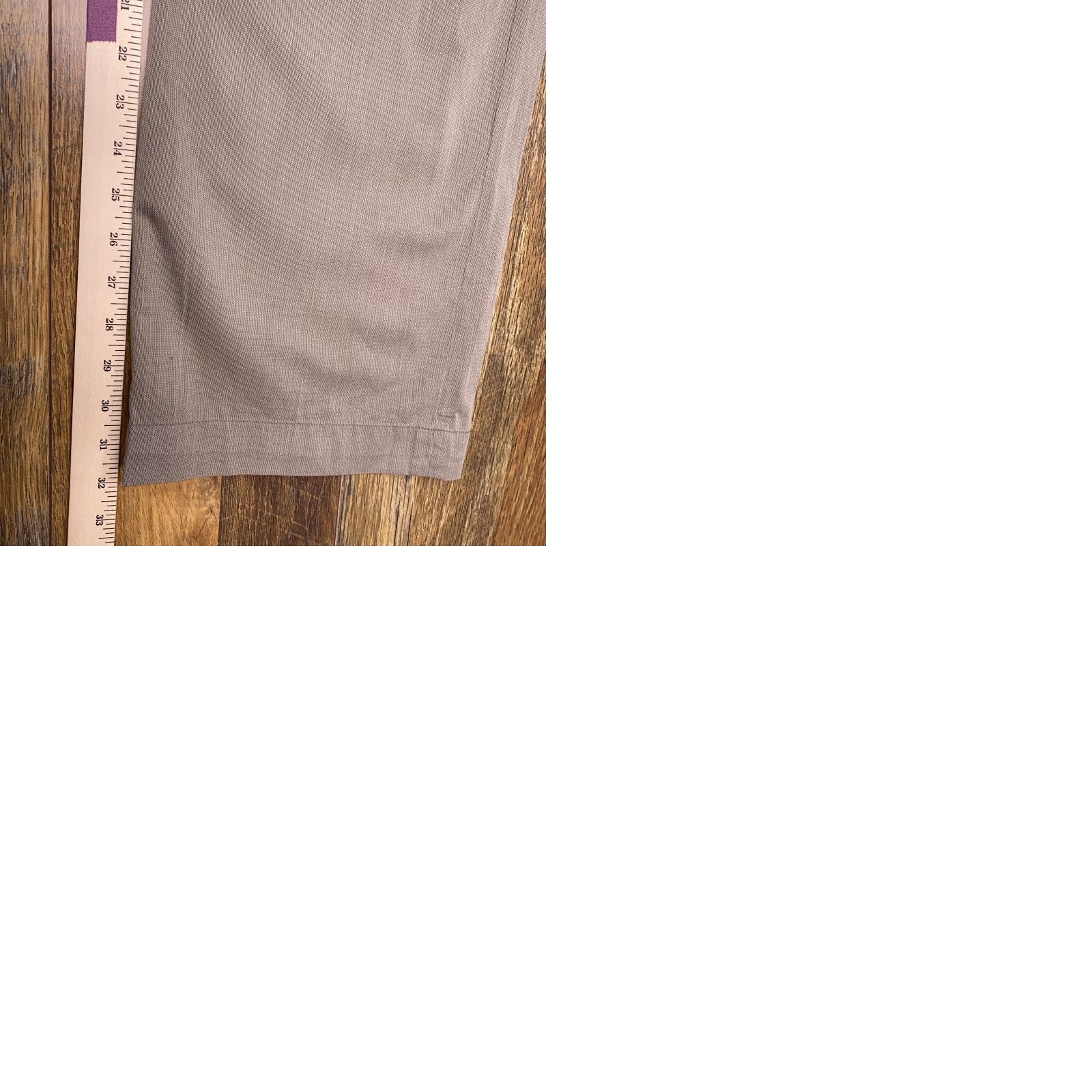Banana Republic Banana Republic Pants Mens 32x32 Khaki Flat Front Mid Rise Slim Leg Modern Chino Size US 32 / EU 48 - 9 Thumbnail