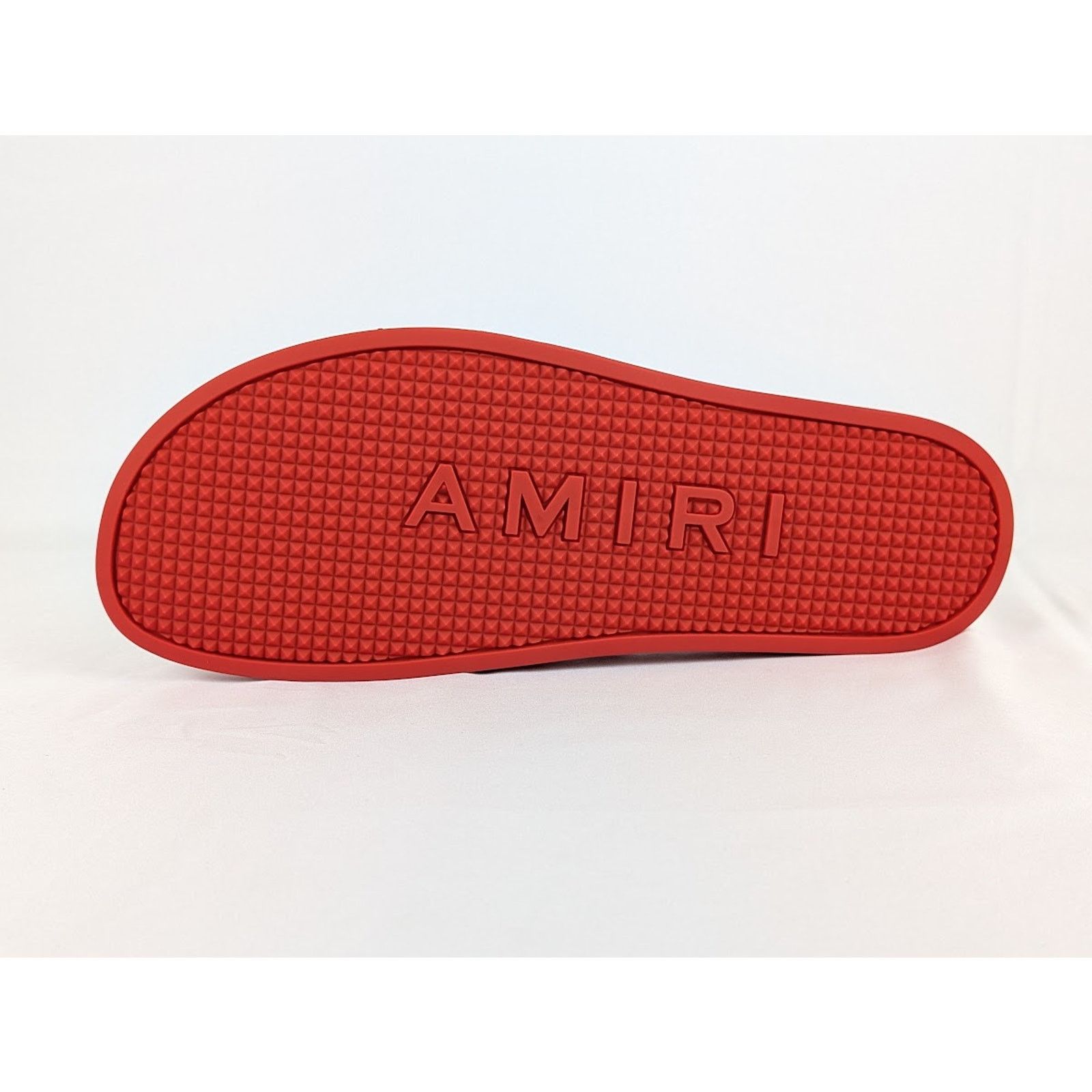 Amiri o1rshd1 Q: 2 / Logo Pool Slide in Red/Black Size US 10 / EU 43 - 4 Thumbnail