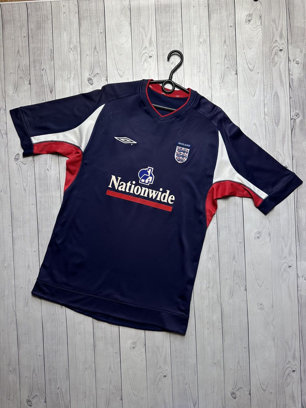 Umbro Vintage Umbro England soccer jersey size S Size US S / EU 44-46 / 1 - 1 Thumbnail