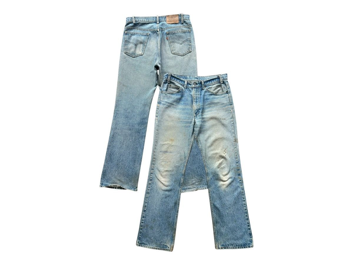 Levi's Vintage 80s Levi’s Orange Tab Distressed Denim Jeans 33x30.5 Size US 33 - 1 Thumbnail