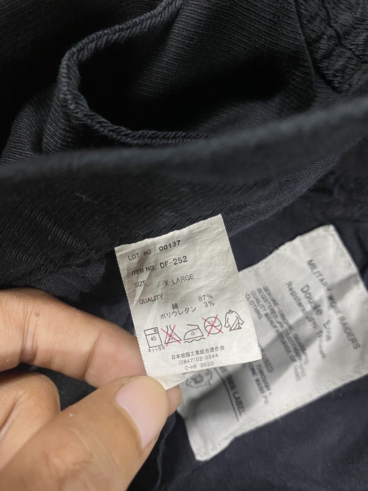 Issey Miyake Crazy Double Edge Bondage Flared Jeans Size US 32 / EU 48 - 13 Thumbnail