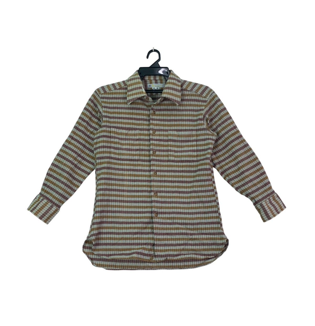 Aquascutum × Vintage Vtg 90s Aquascutum of London retro button up shirts Size US S / EU 44-46 / 1 - 2 Thumbnail
