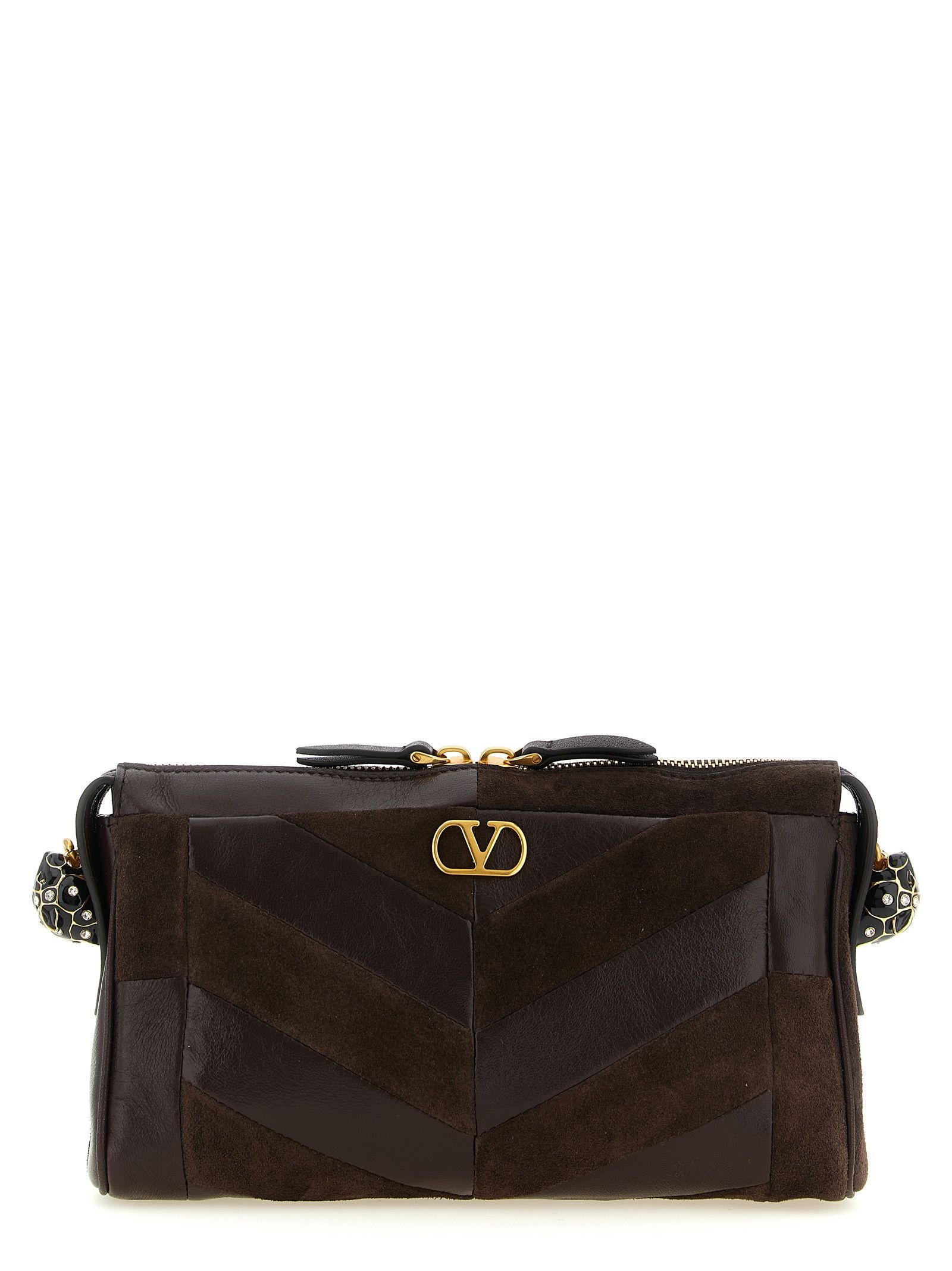 Valentino Garavani 'panthea' Small Shoulder Bag in Brown, Women's