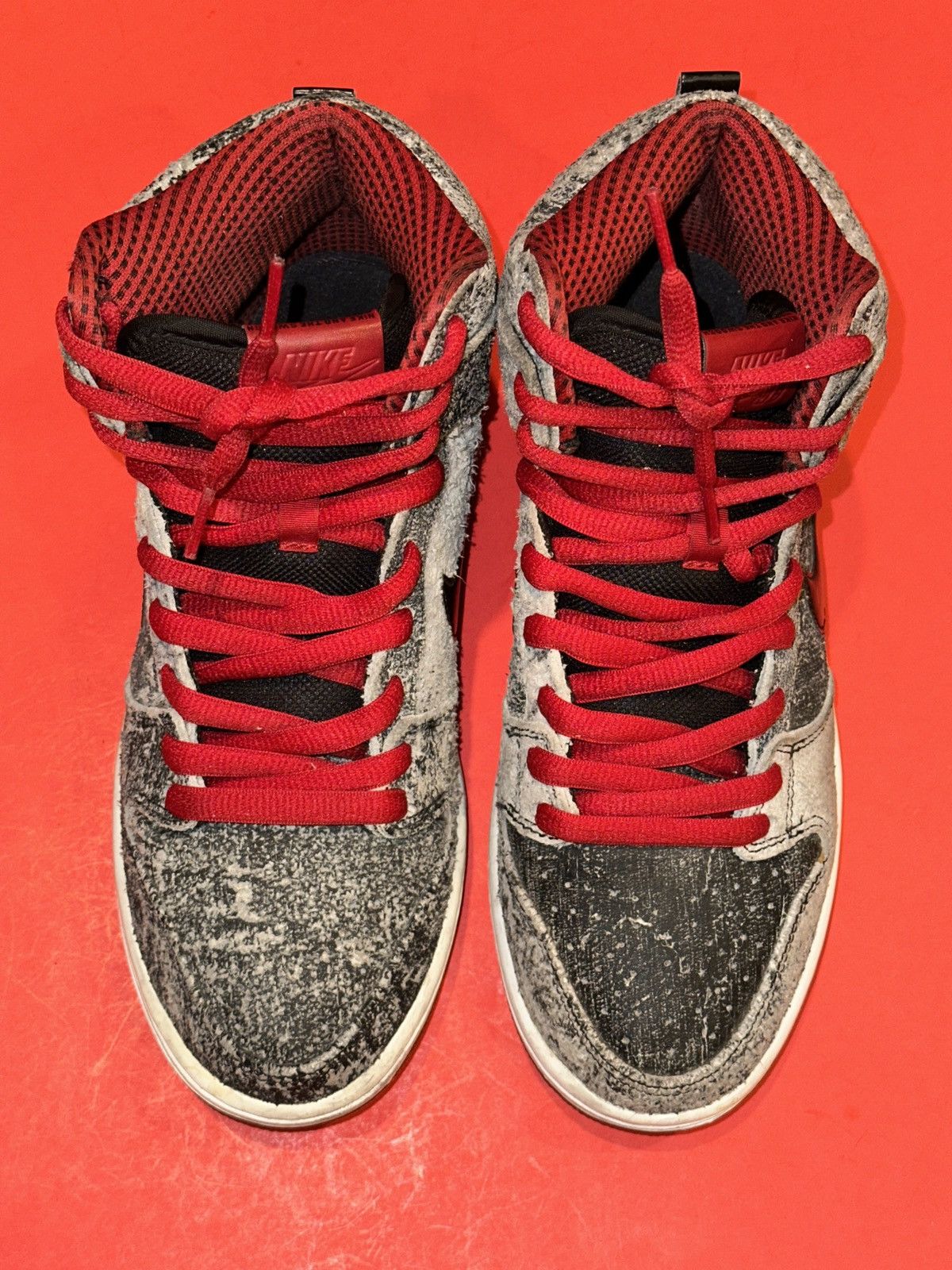 Nike SB Nike 2014 Dunk High Premium SB Salt Stain Sneaker 313171 024 Size US 7.5 / EU 40-41 - 1 Thumbnail