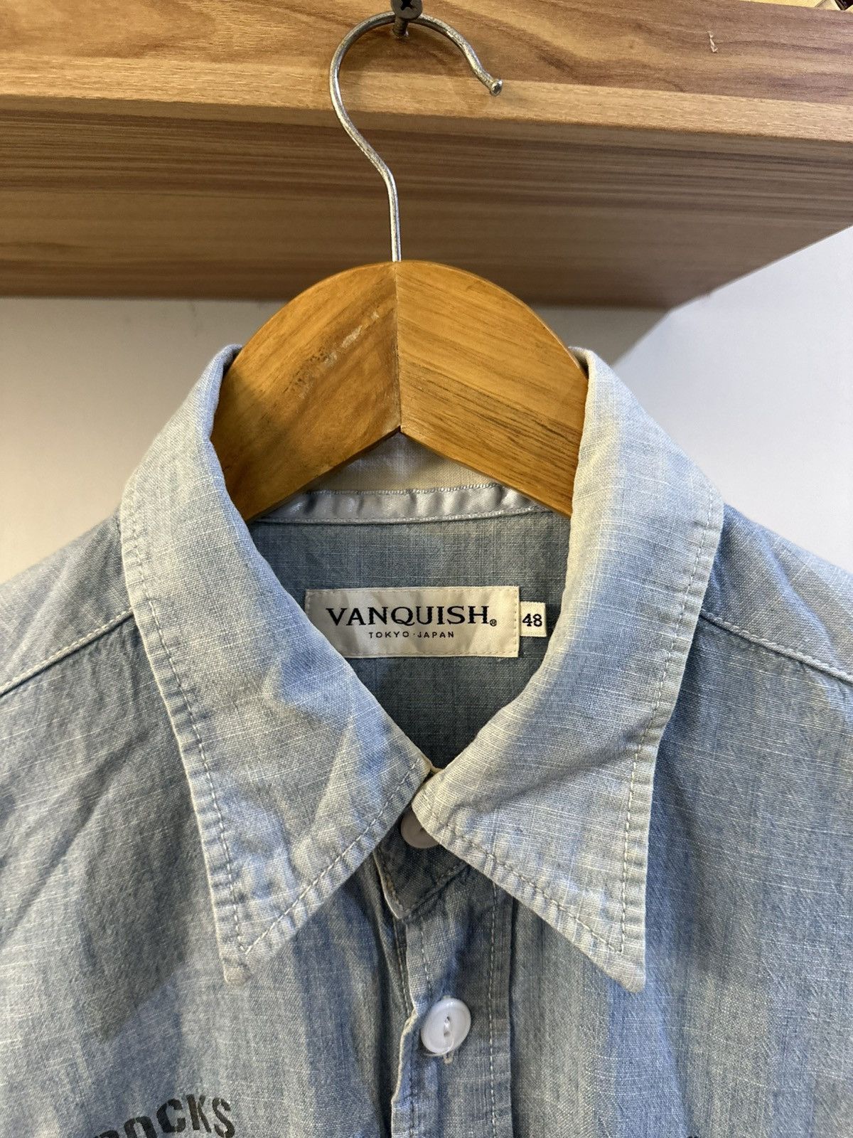 Japanese Brand × Vanquish Vanquish Japan “The Rocks Means Freedom” Button Up shirt Size US M / EU 48-50 / 2 - 3 Thumbnail