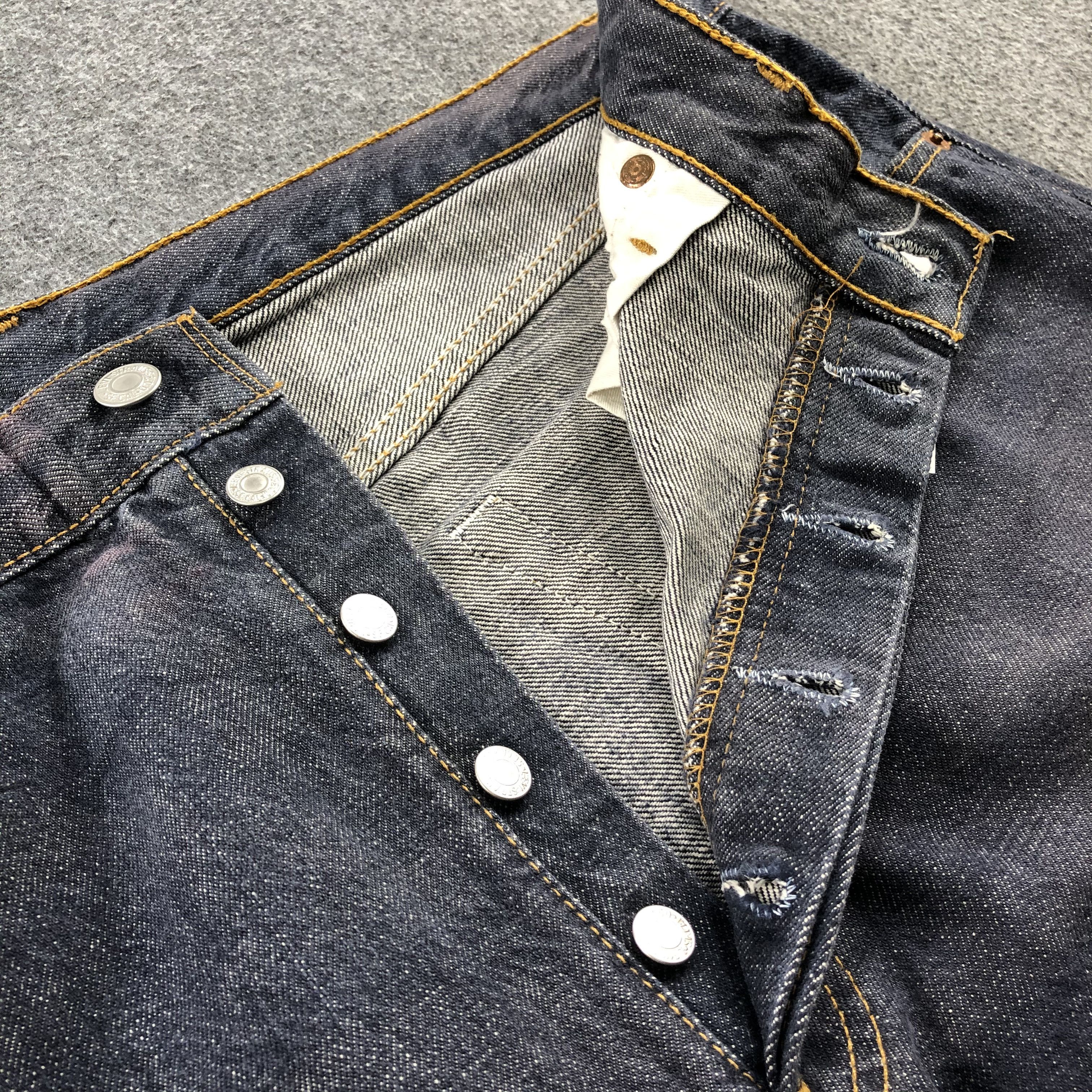 Levi's × Vintage Vintage 90s Levis 501 Jeans-JM867 Size US 35 - 8 Thumbnail