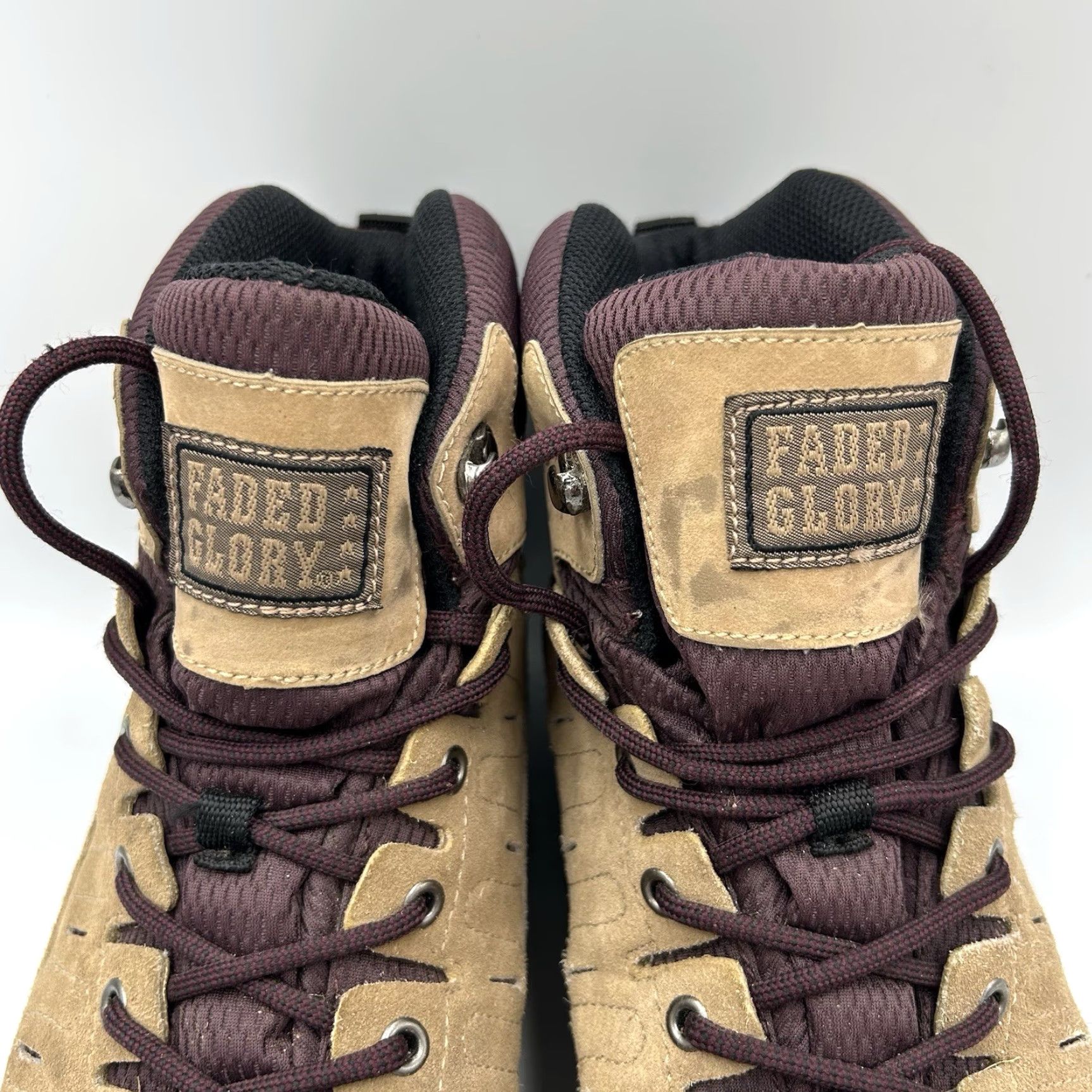 Faded Glory Faded Glory Montrose Waterproof Boots Desert Leather Brown Women's 11 Mens 9 Shoes Outdoor Size US 11 / IT 41 - 4 Thumbnail