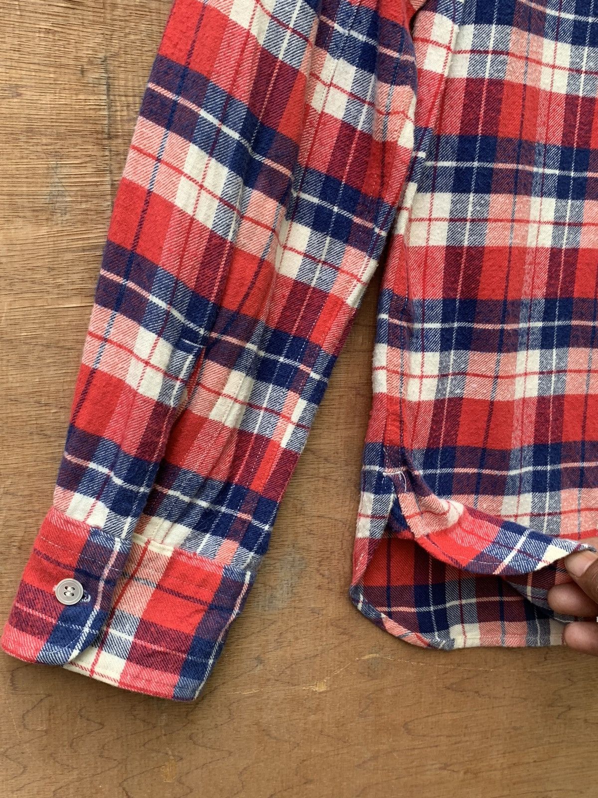 CABANE de ZUCCa ZABANE de ZUCCA Plaid Tartan Flannel Shirt Size US M / EU 48-50 / 2 - 11 Thumbnail
