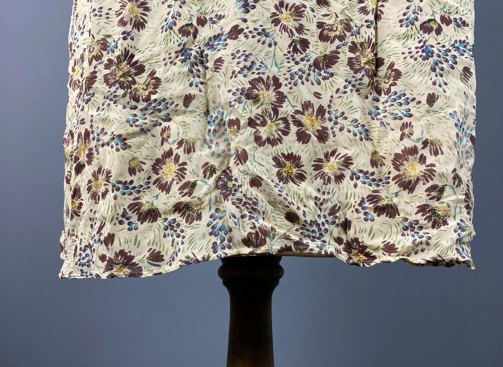 Designer Ladies Luisa Cerano Floral Relaxed Tunic Midi Dress Size 14 Size XL / US 12-14 / IT 48-50 - 8 Thumbnail