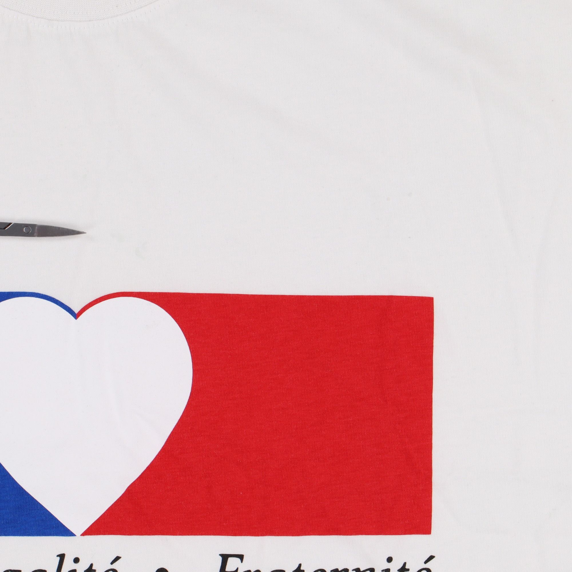 Vetements White We Are The People Heart Oversized T-Shirt Size M / US 6-8 / IT 42-44 - 7 Thumbnail