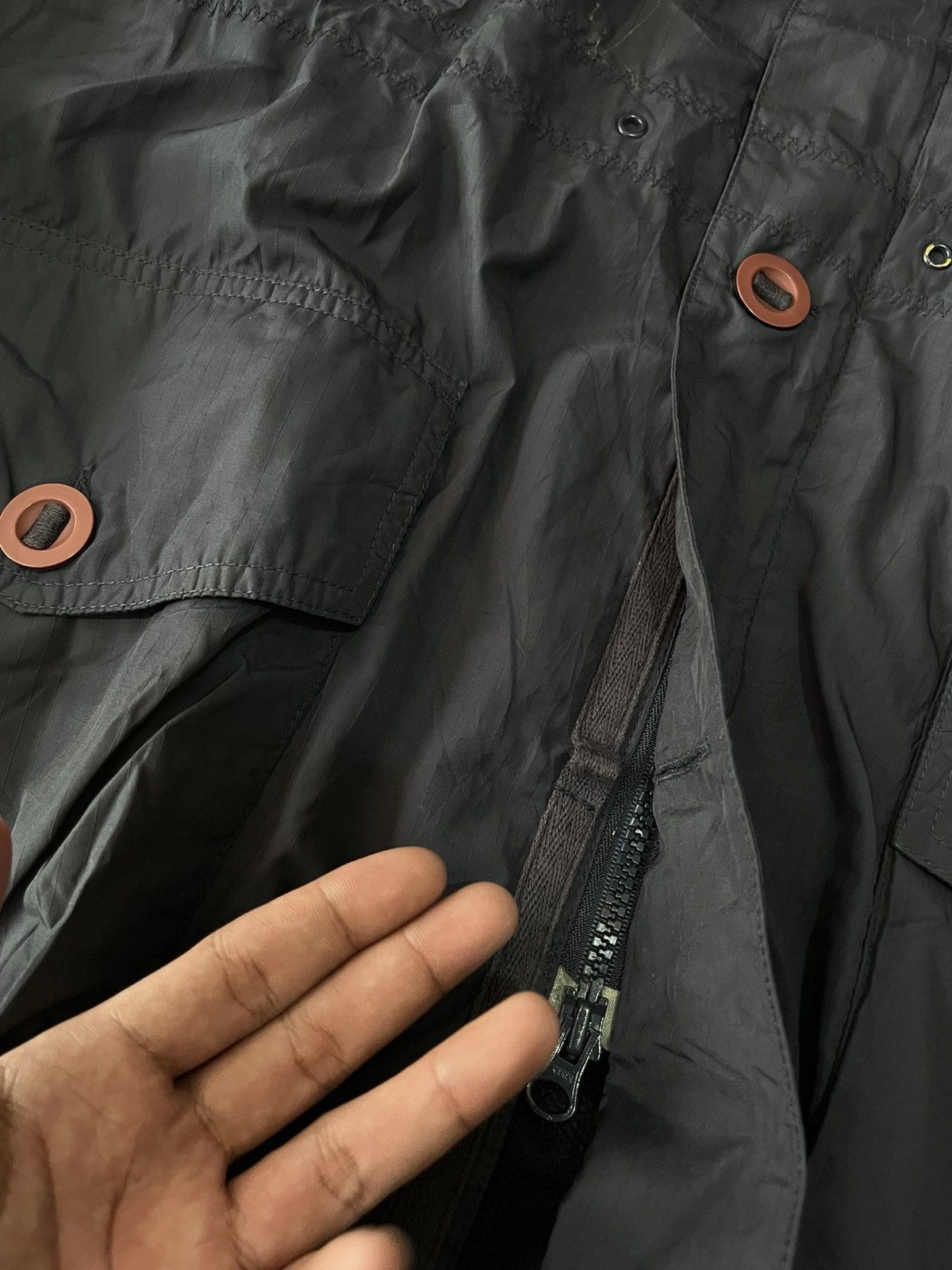 Stussy 2000s Stussy Outer Gear Parkas jungle fatigue Size US L / EU 52-54 / 3 - 5 Thumbnail
